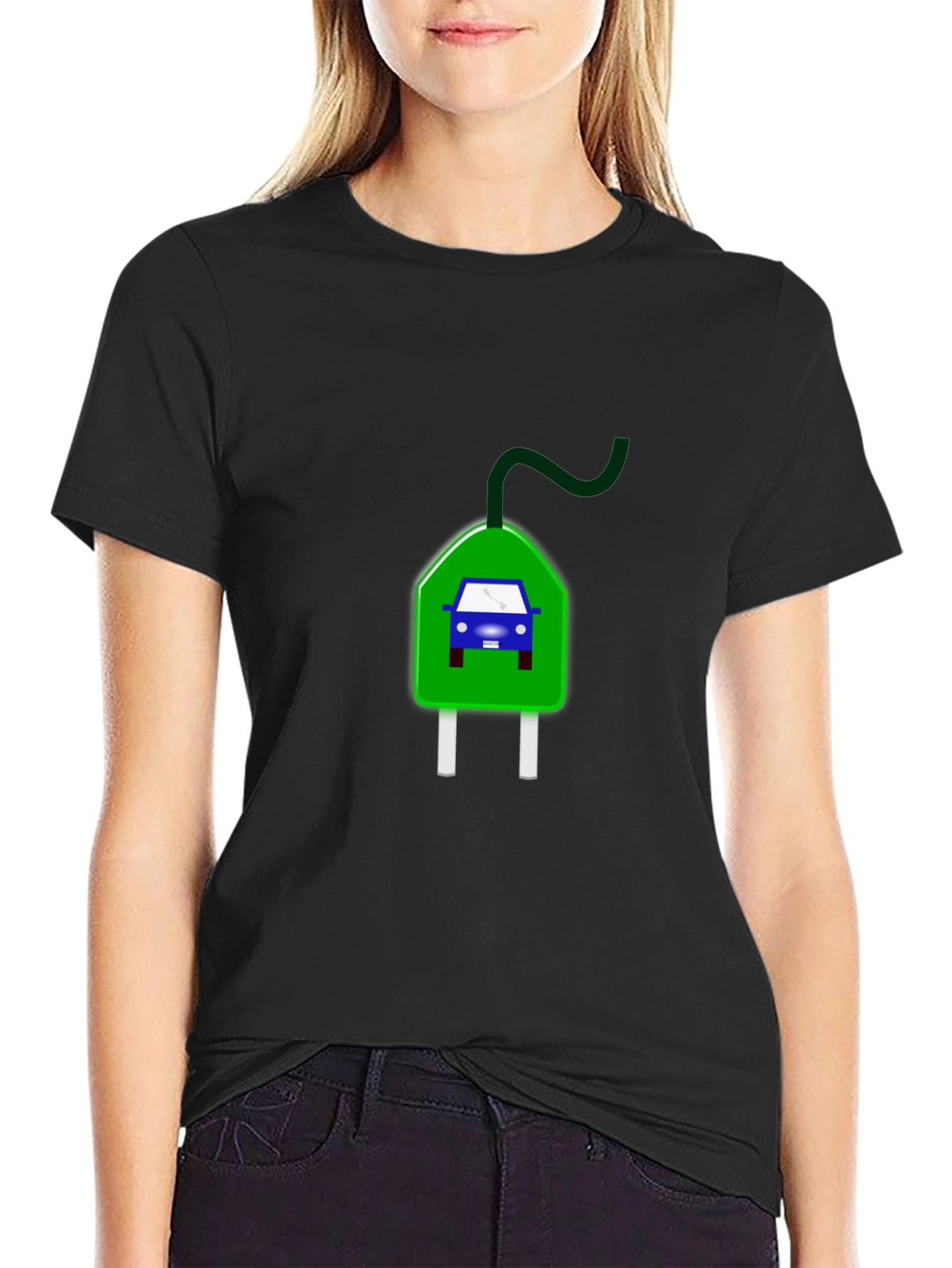 Electric Car Plug T-Shirt