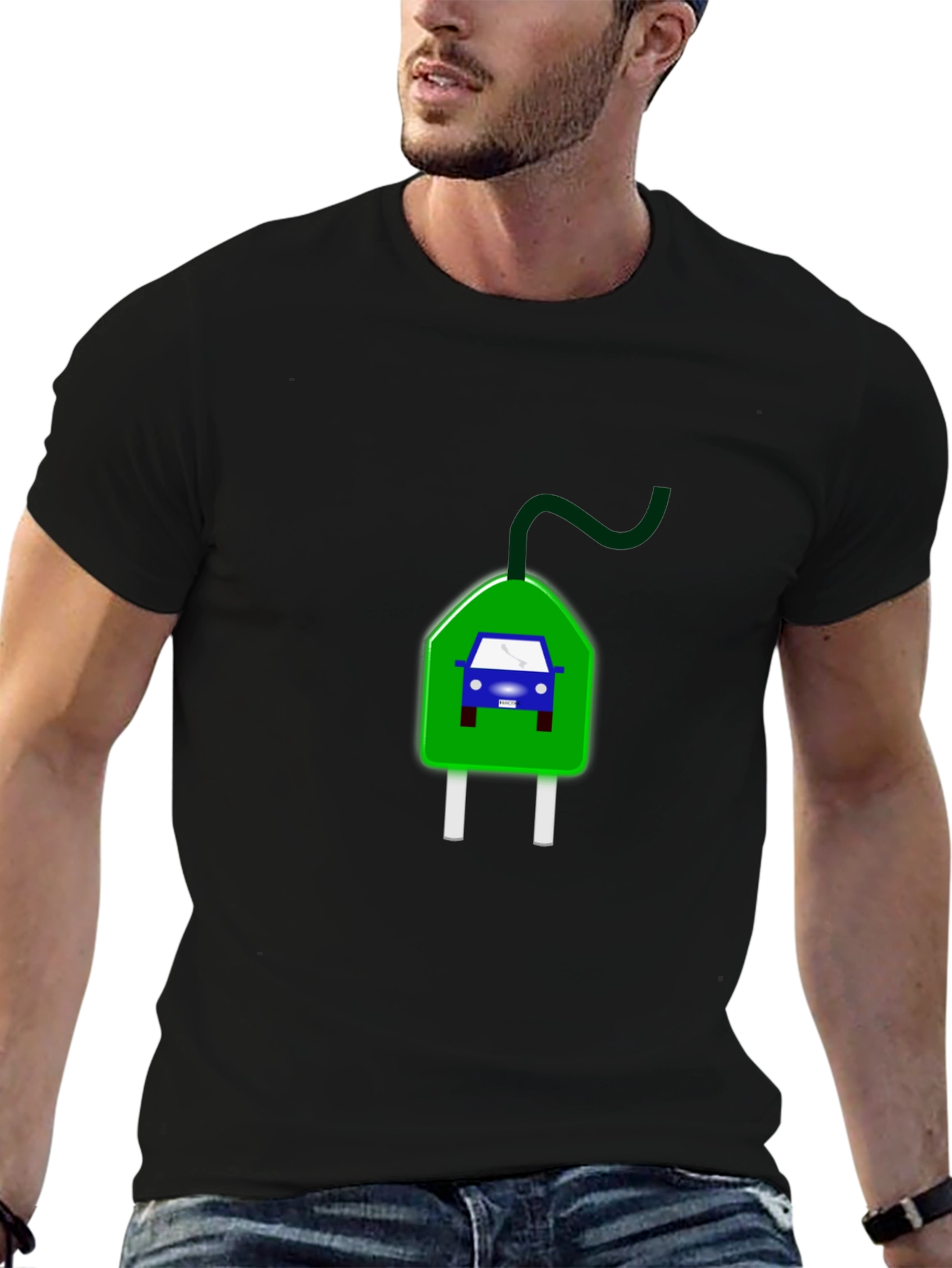 Electric Car Plug T-Shirt