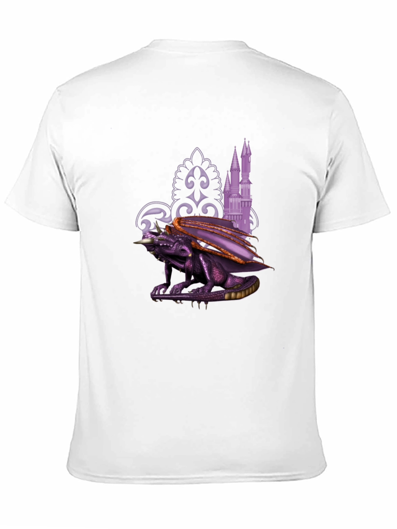 Fantasy Dragon Castle T-Shirt