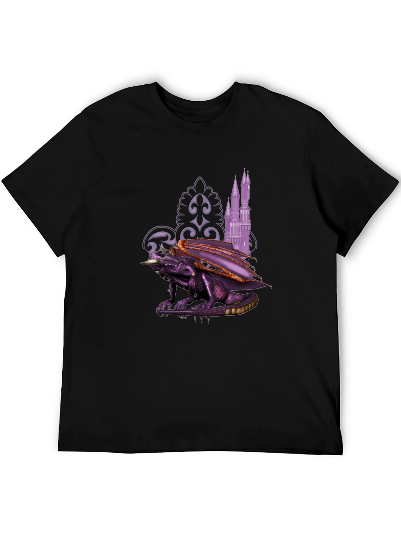 Fantasy Dragon Castle T-Shirt