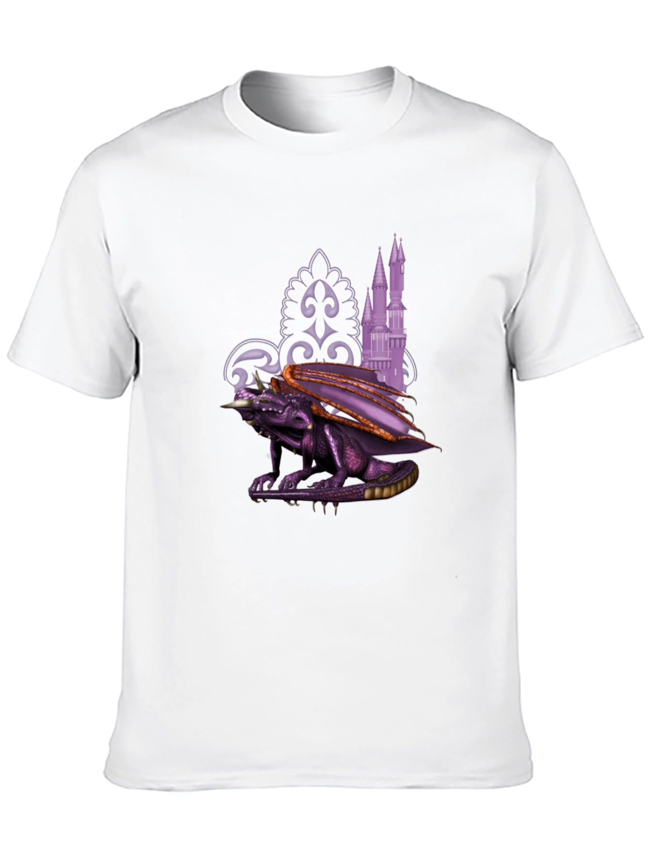 Fantasy Dragon Castle T-Shirt