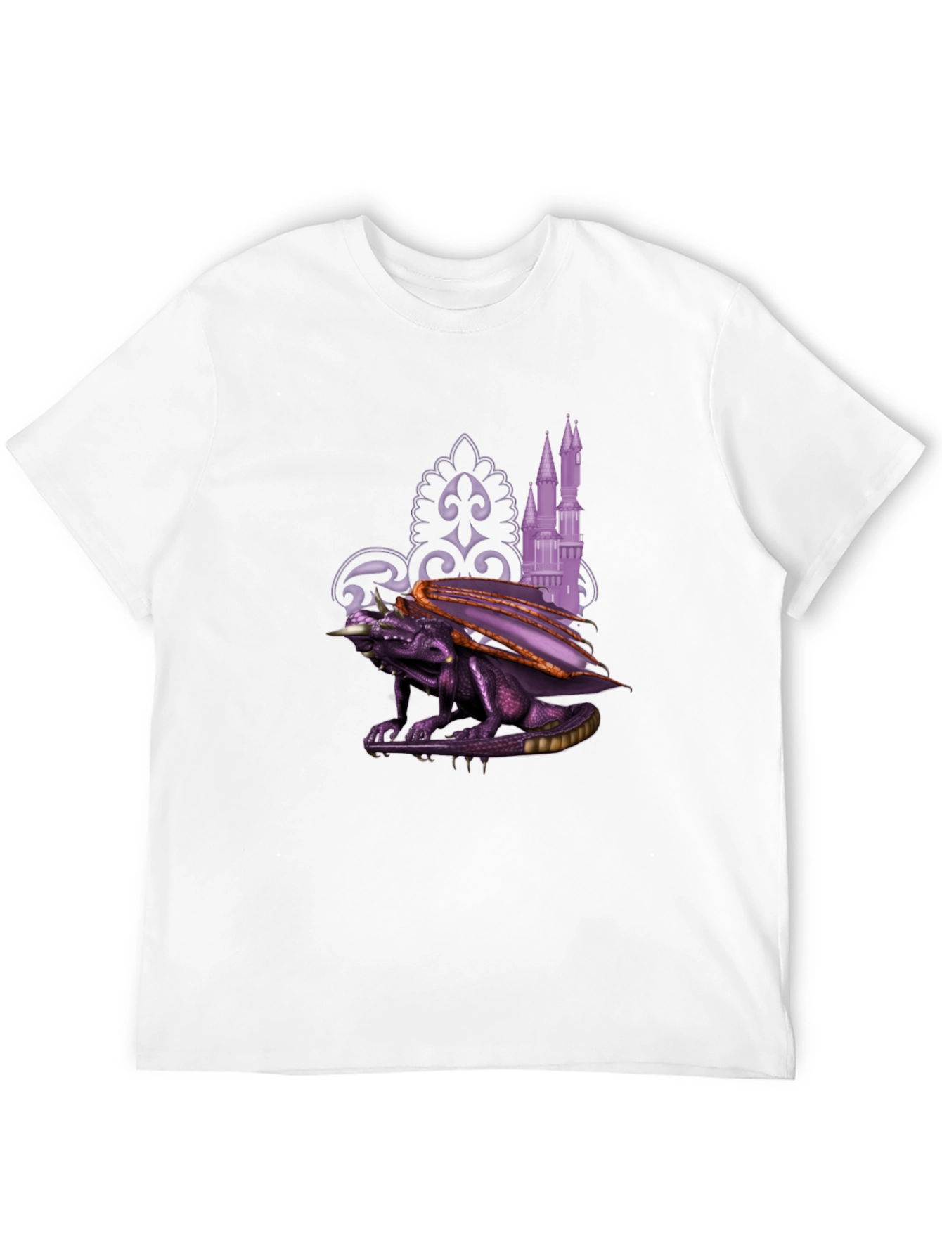 Fantasy Dragon Castle T-Shirt