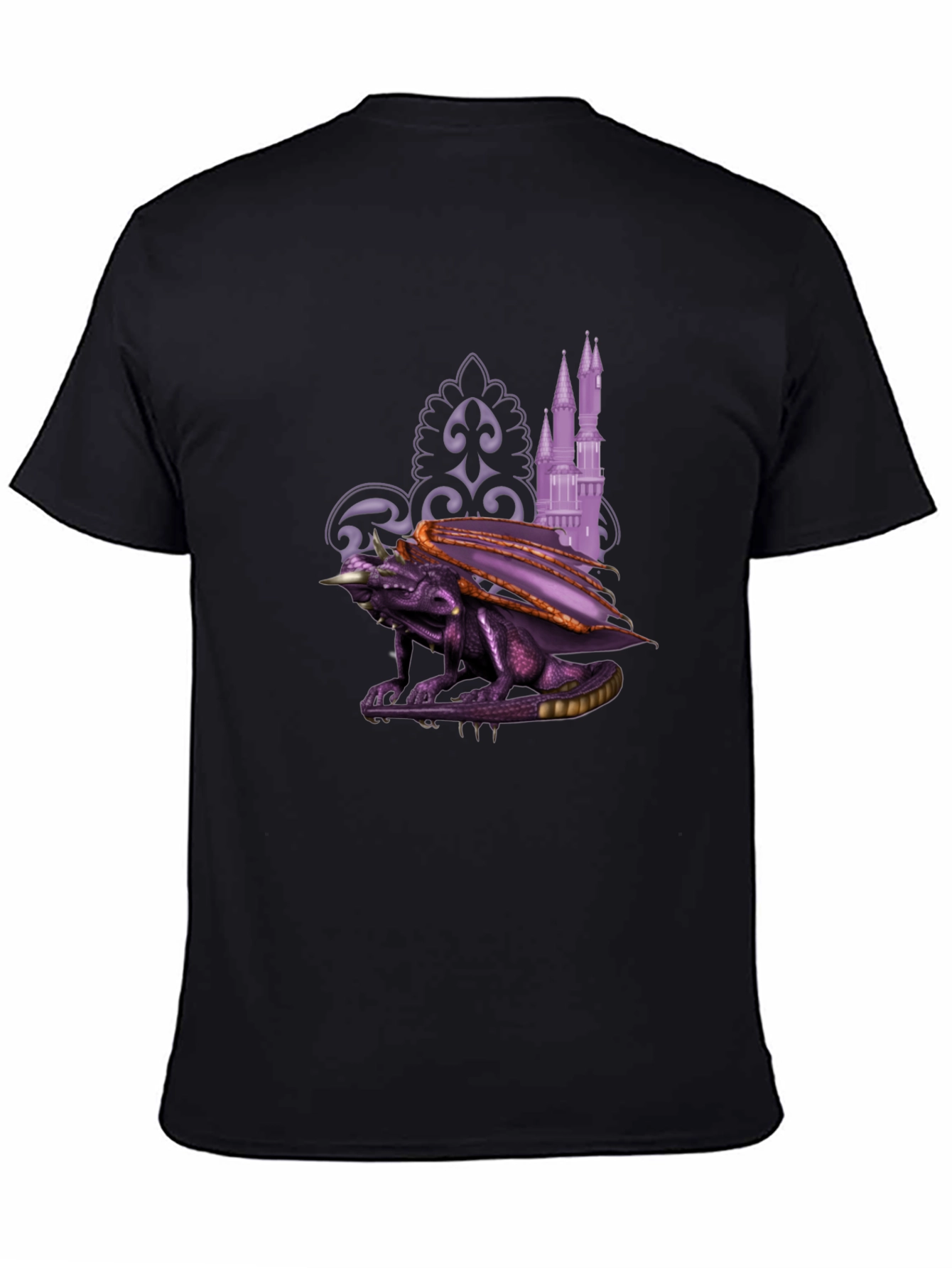 Fantasy Dragon Castle T-Shirt