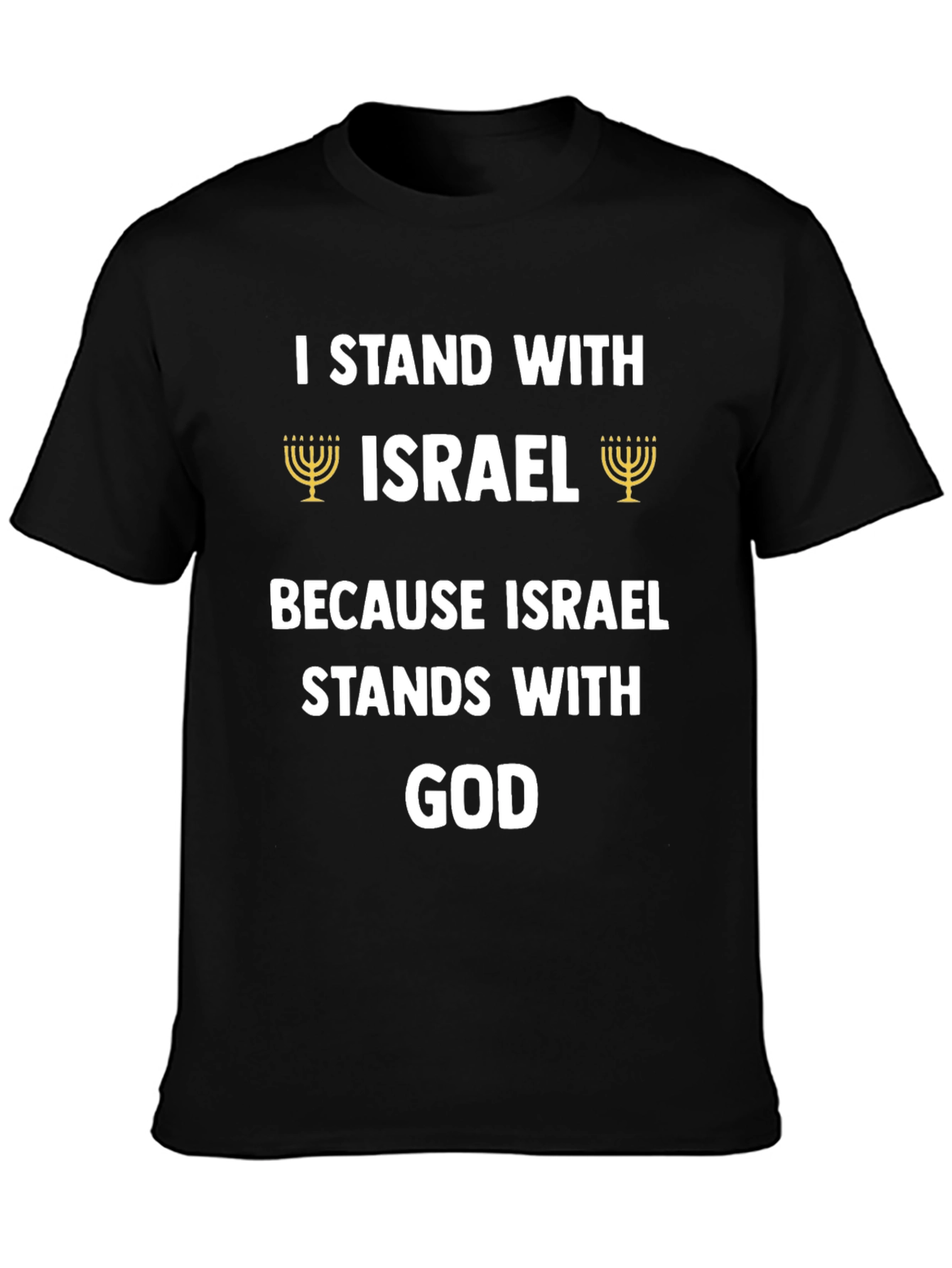 I Stand With Israel Graphic Tee