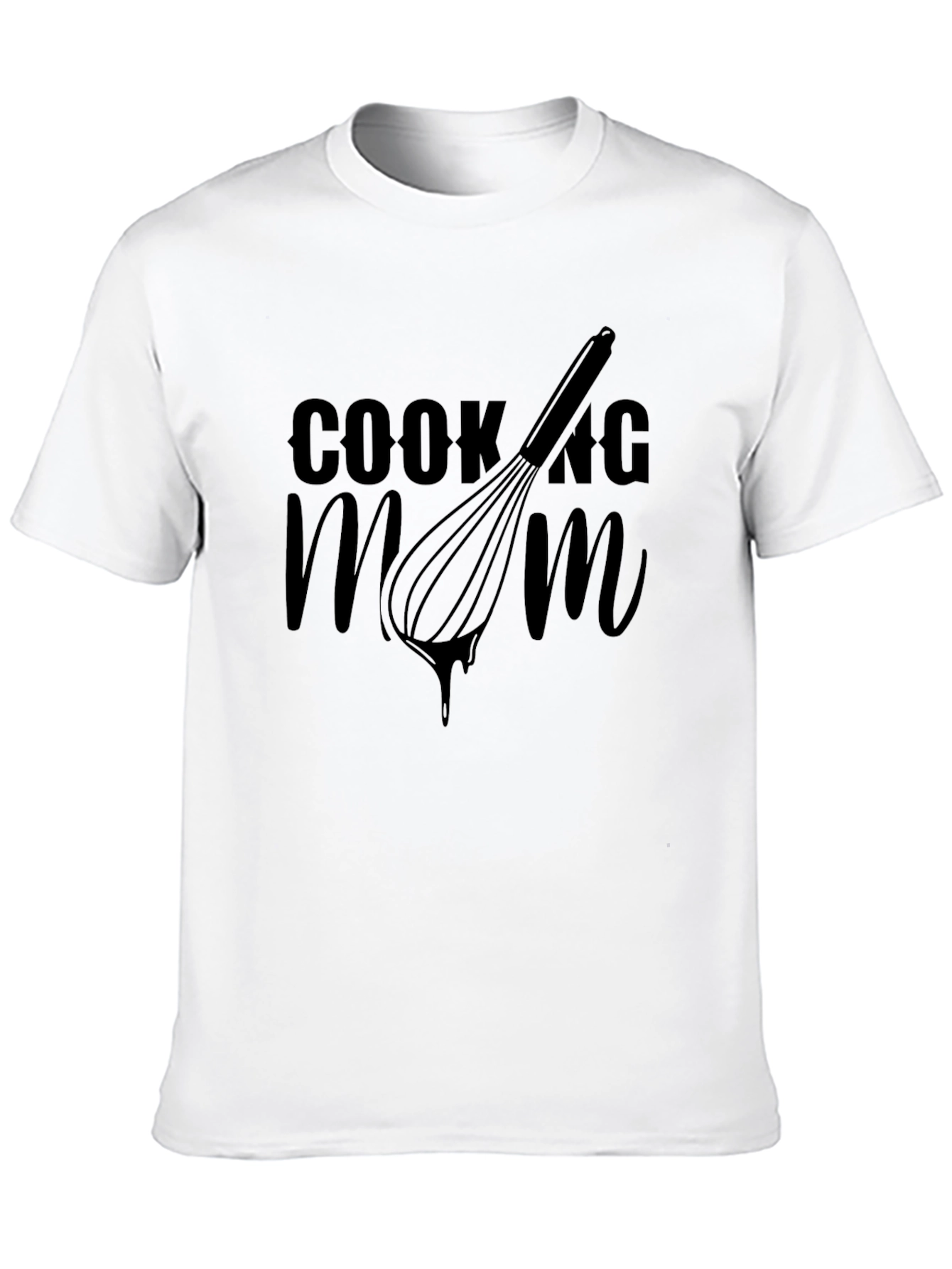 Cooking Mom Graphic T-Shirt - Black