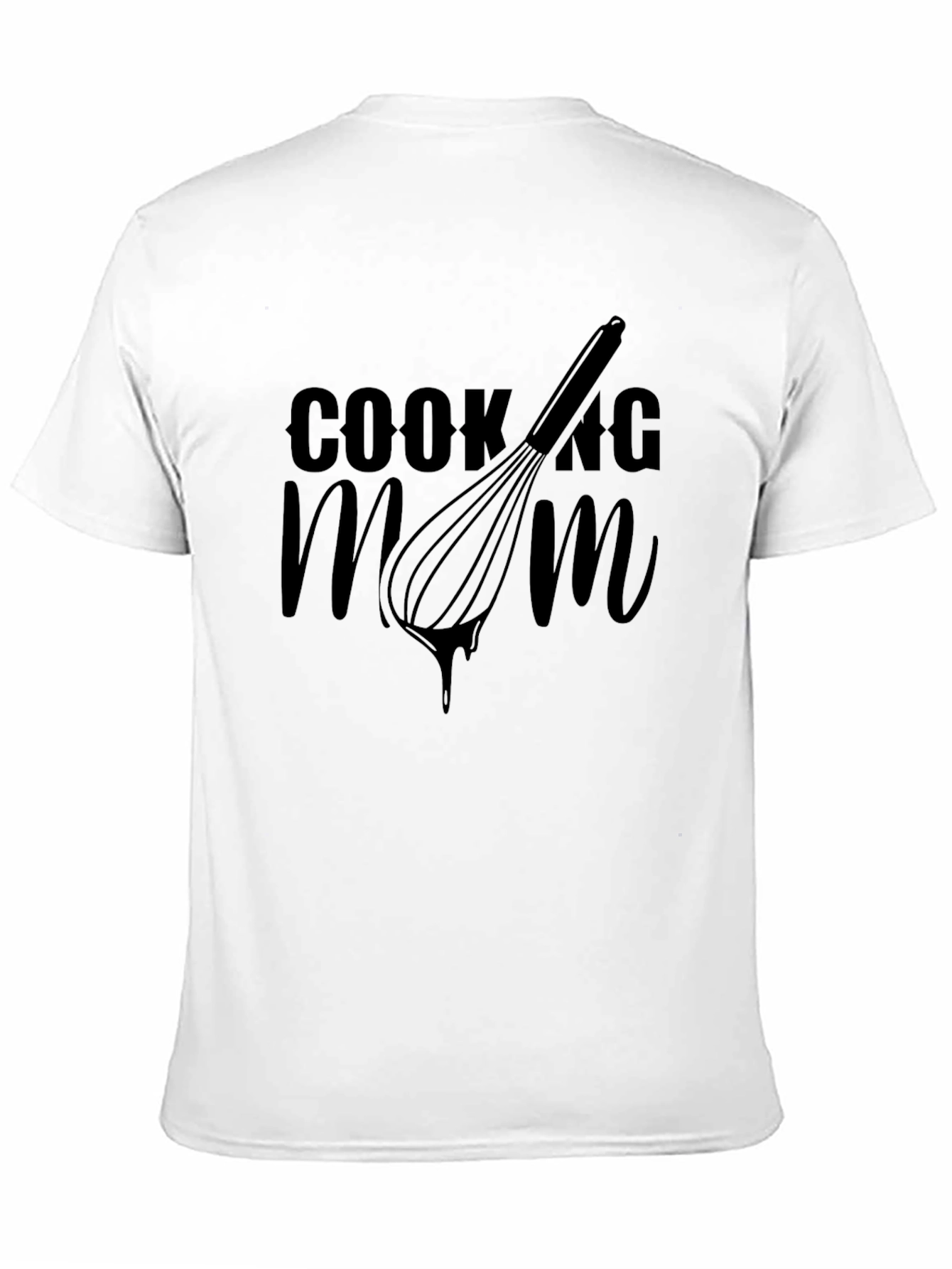 Cooking Mom Graphic T-Shirt - Black