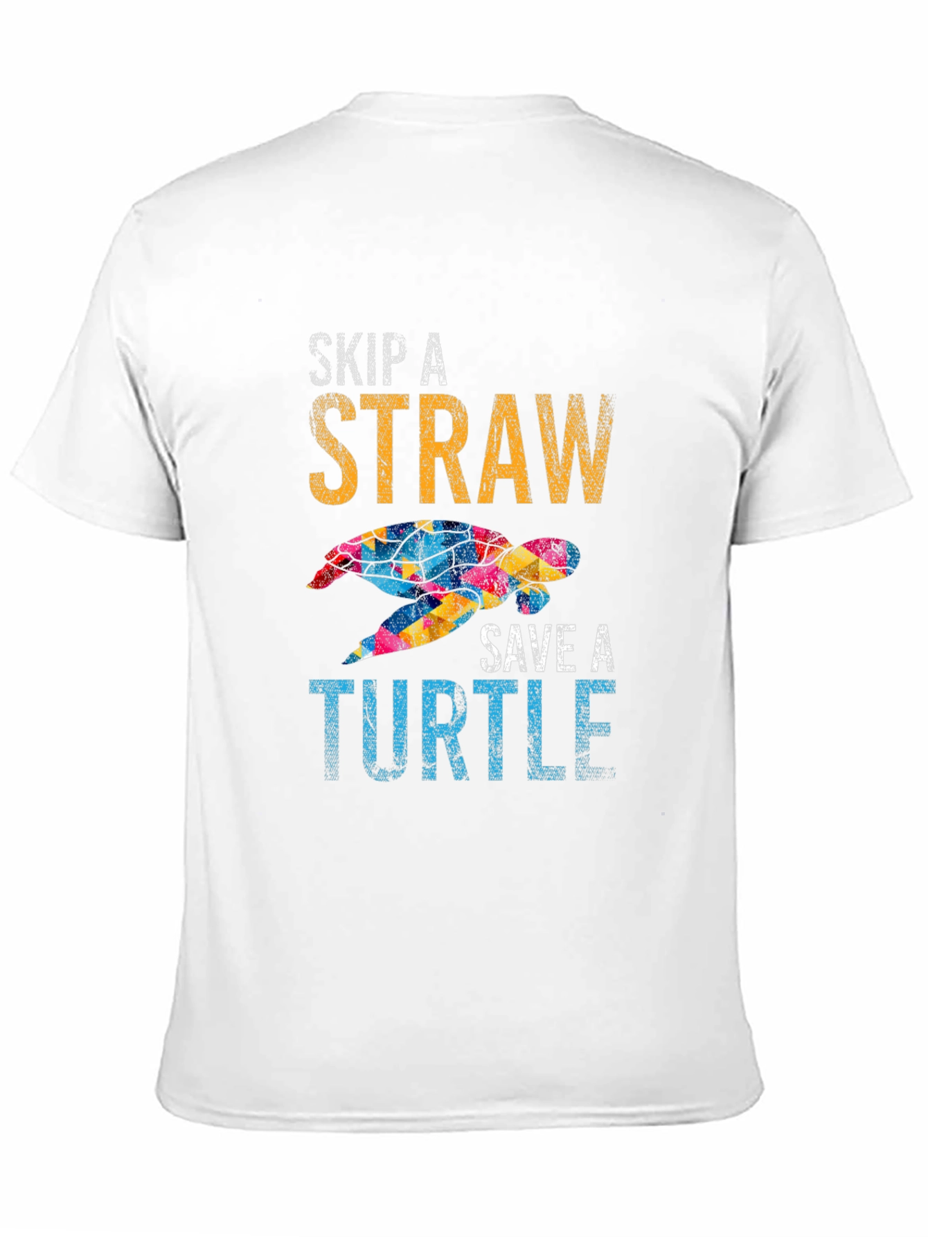 Skip A Straw Save A Turtle Graphic Tee