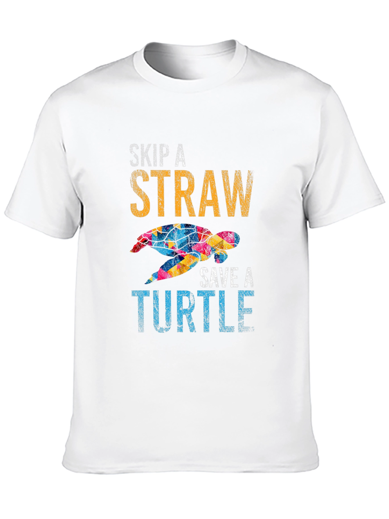 Skip A Straw Save A Turtle Graphic Tee