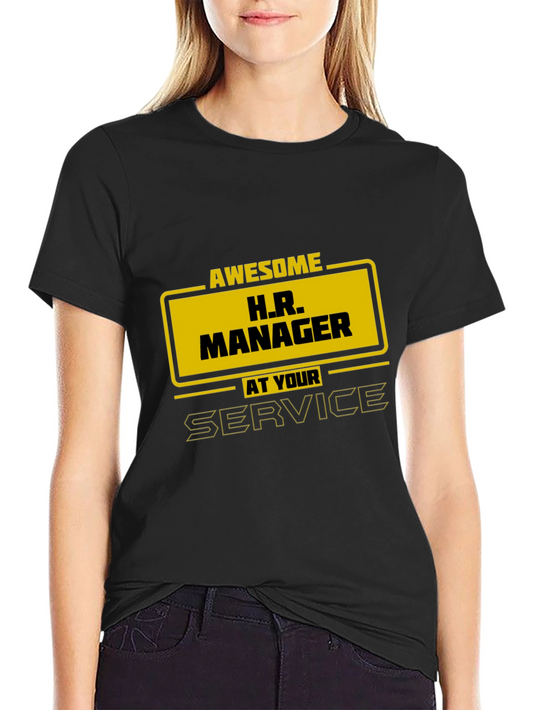 Awesome HR Manager T-Shirt