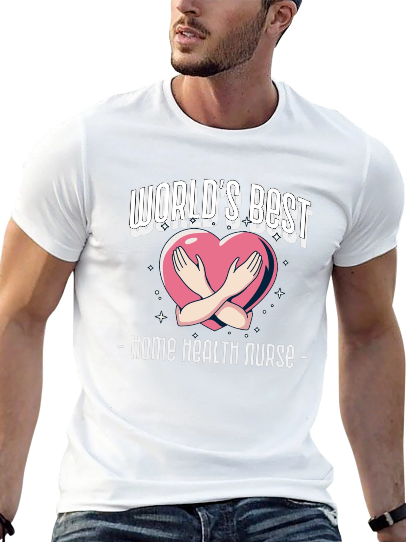 Home Health Nurse T-Shirt - Worlds Best Design