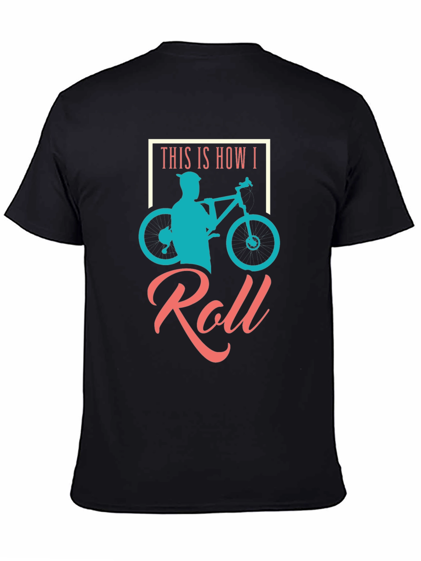This is How I Roll - Biker Graphic Tee