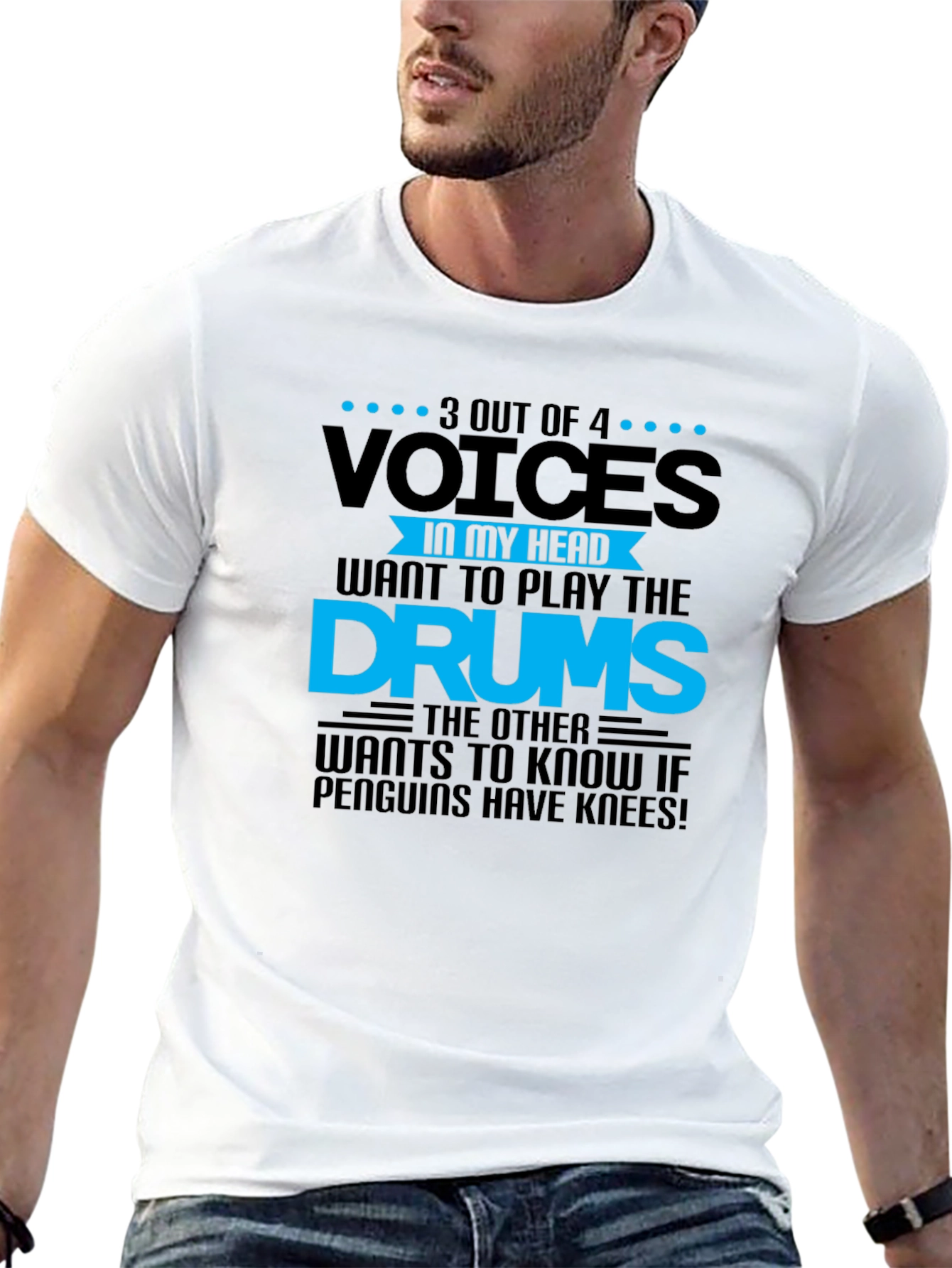 Voices In My Head Drums T-Shirt
