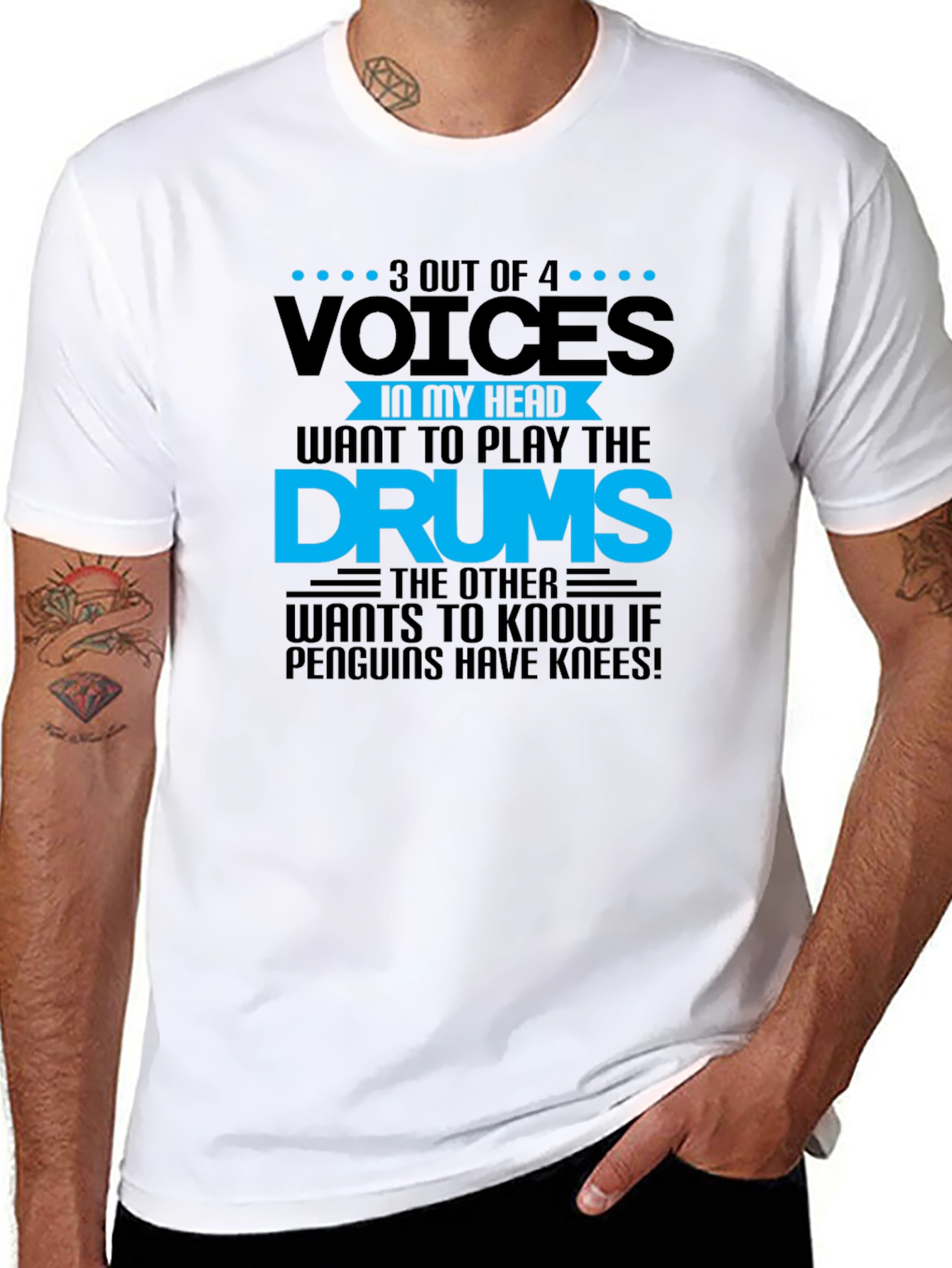 Voices In My Head Drums T-Shirt