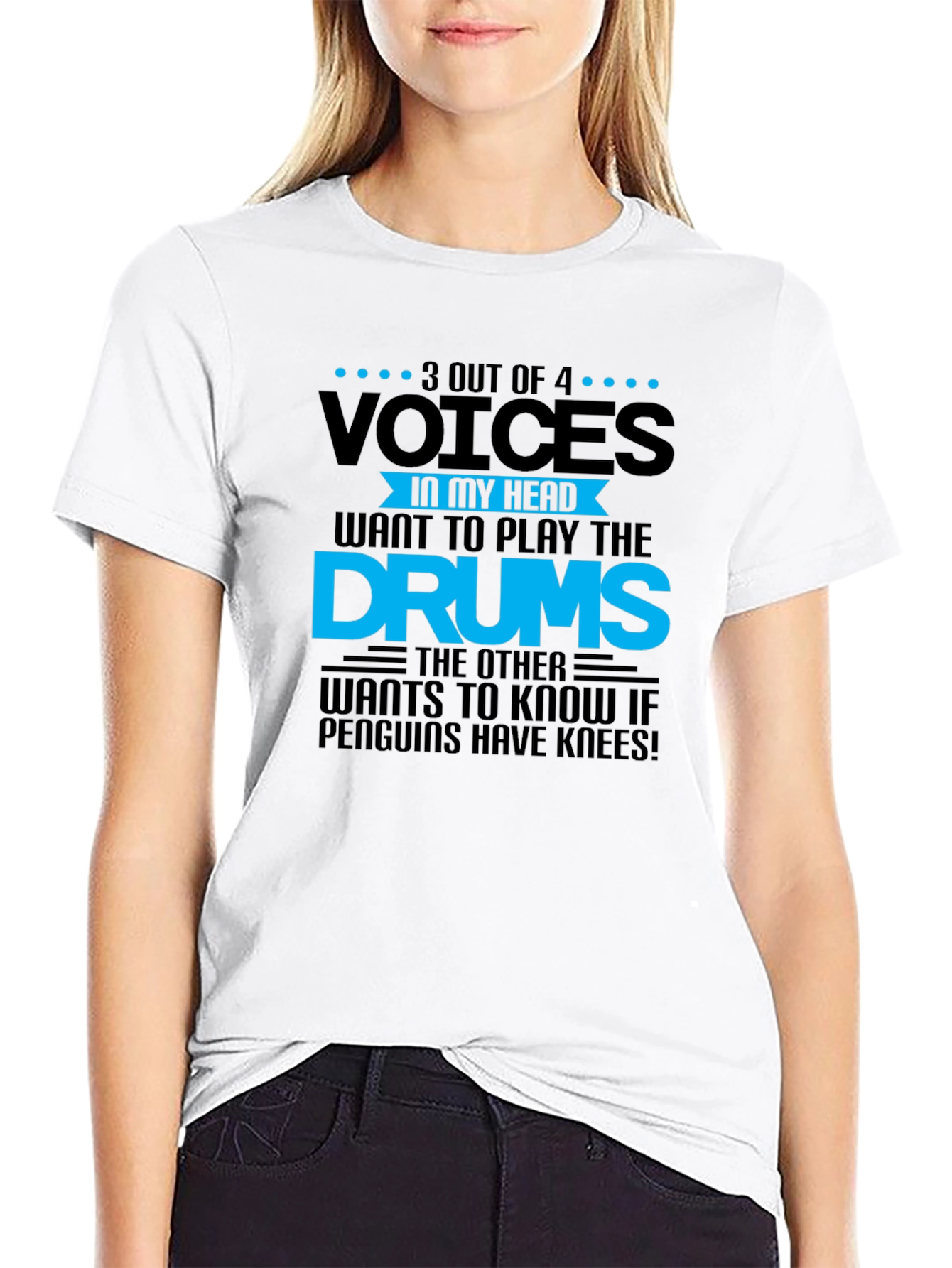 Voices In My Head Drums T-Shirt