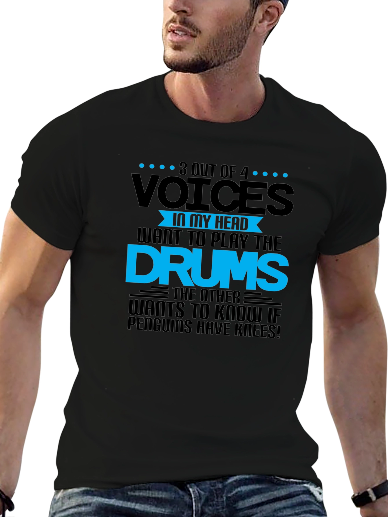 Voices In My Head Drums T-Shirt