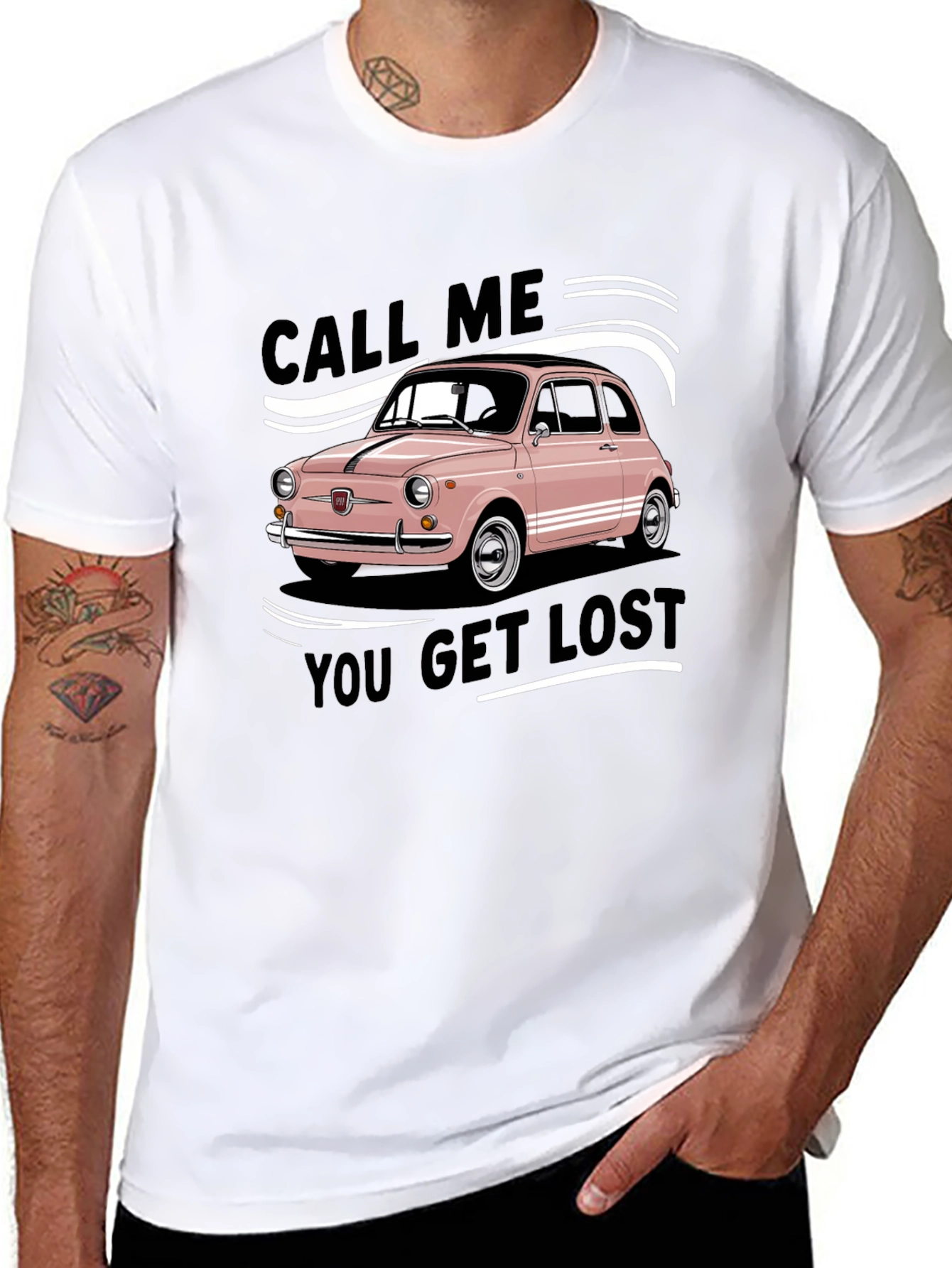 Call Me You Get Lost Graphic Tee