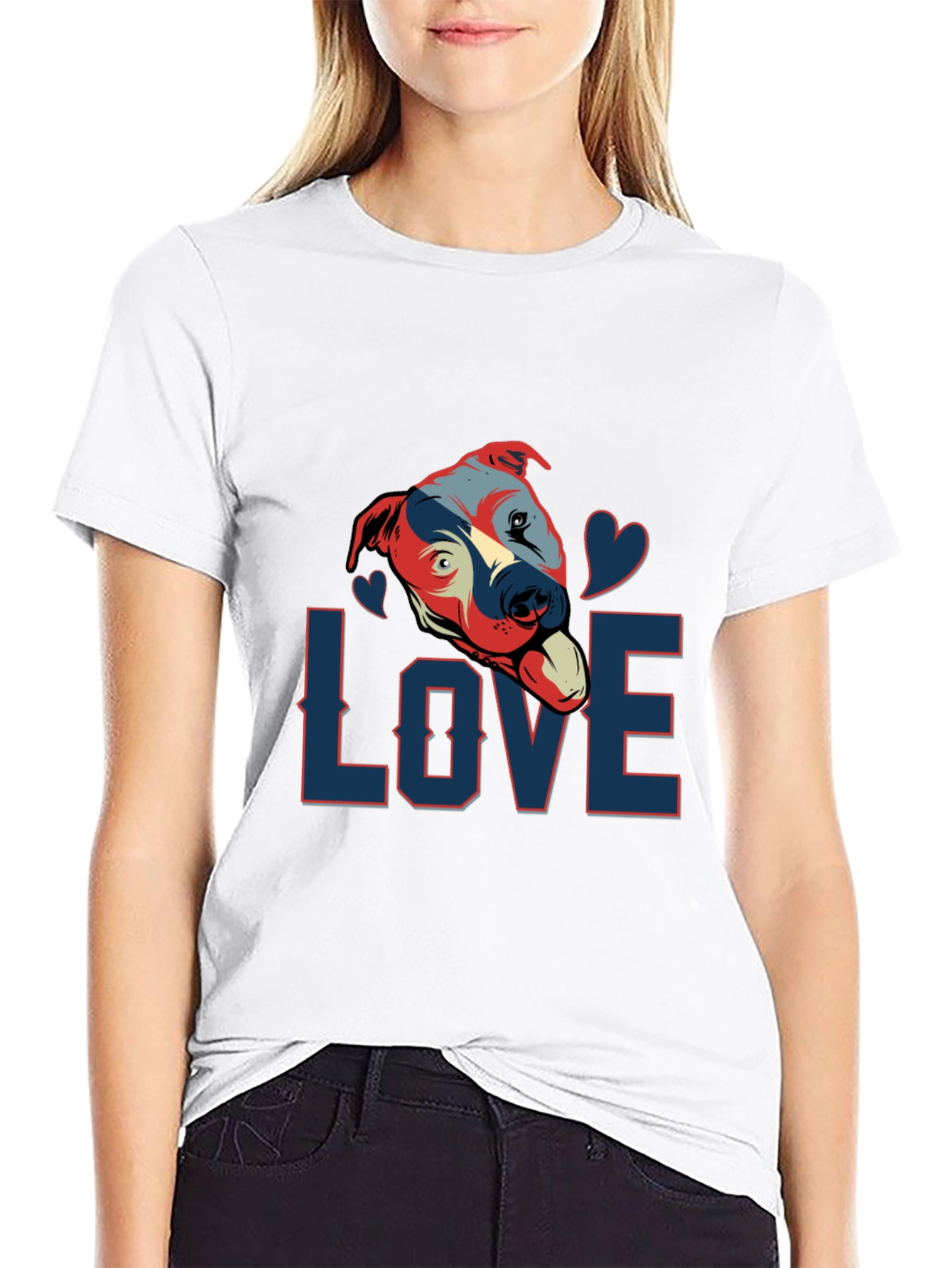 Pitbull Love Graphic Tee
