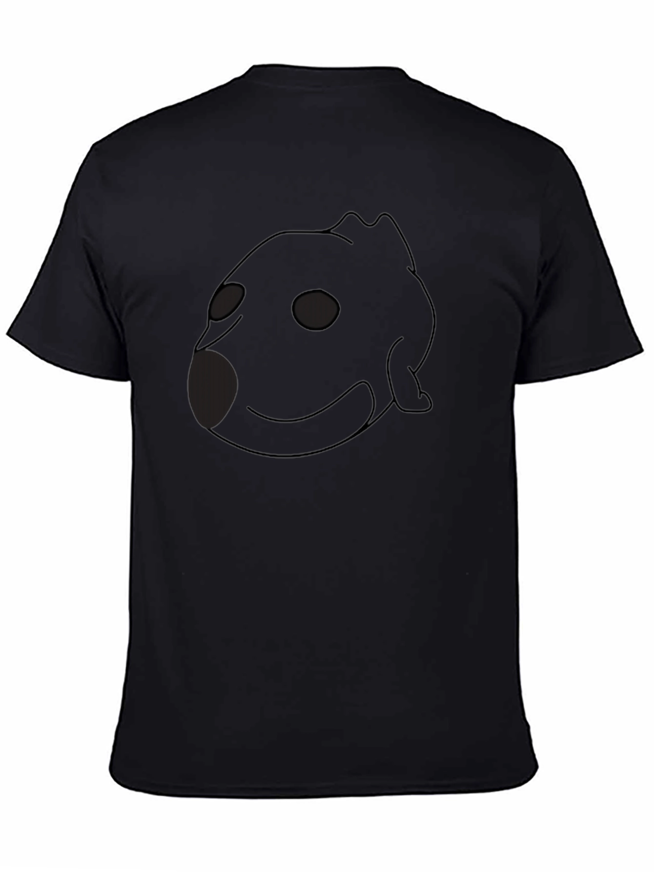 Smiling Creature Black Tee