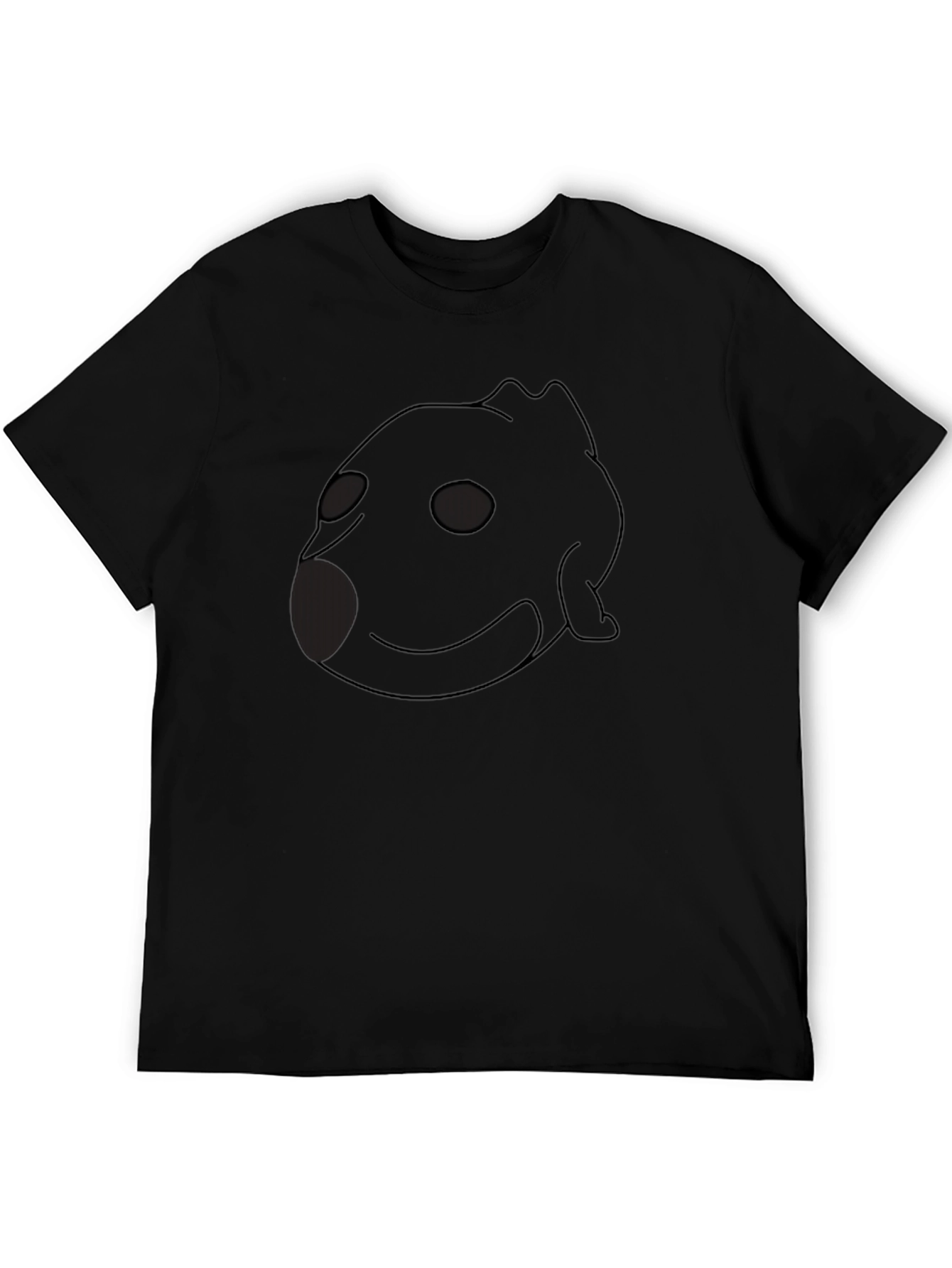 Smiling Creature Black Tee