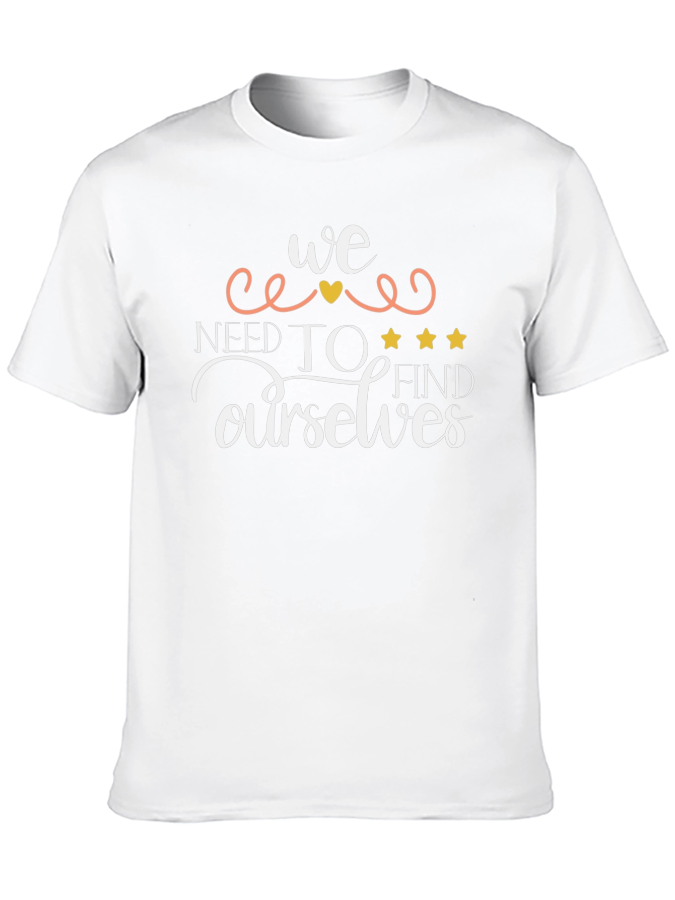 We Need To Find Ourselves Black Graphic Tee