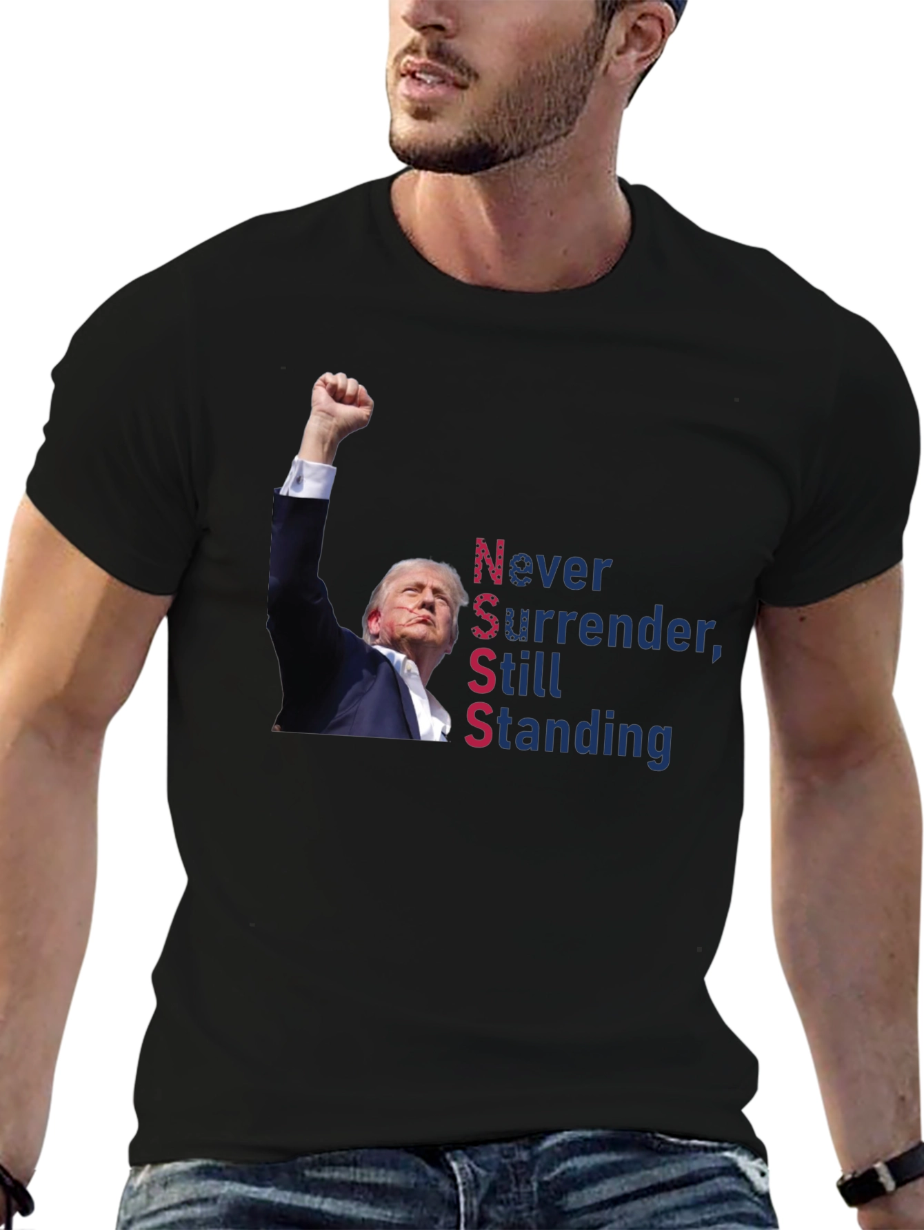 Never Surrender Trump T-Shirt