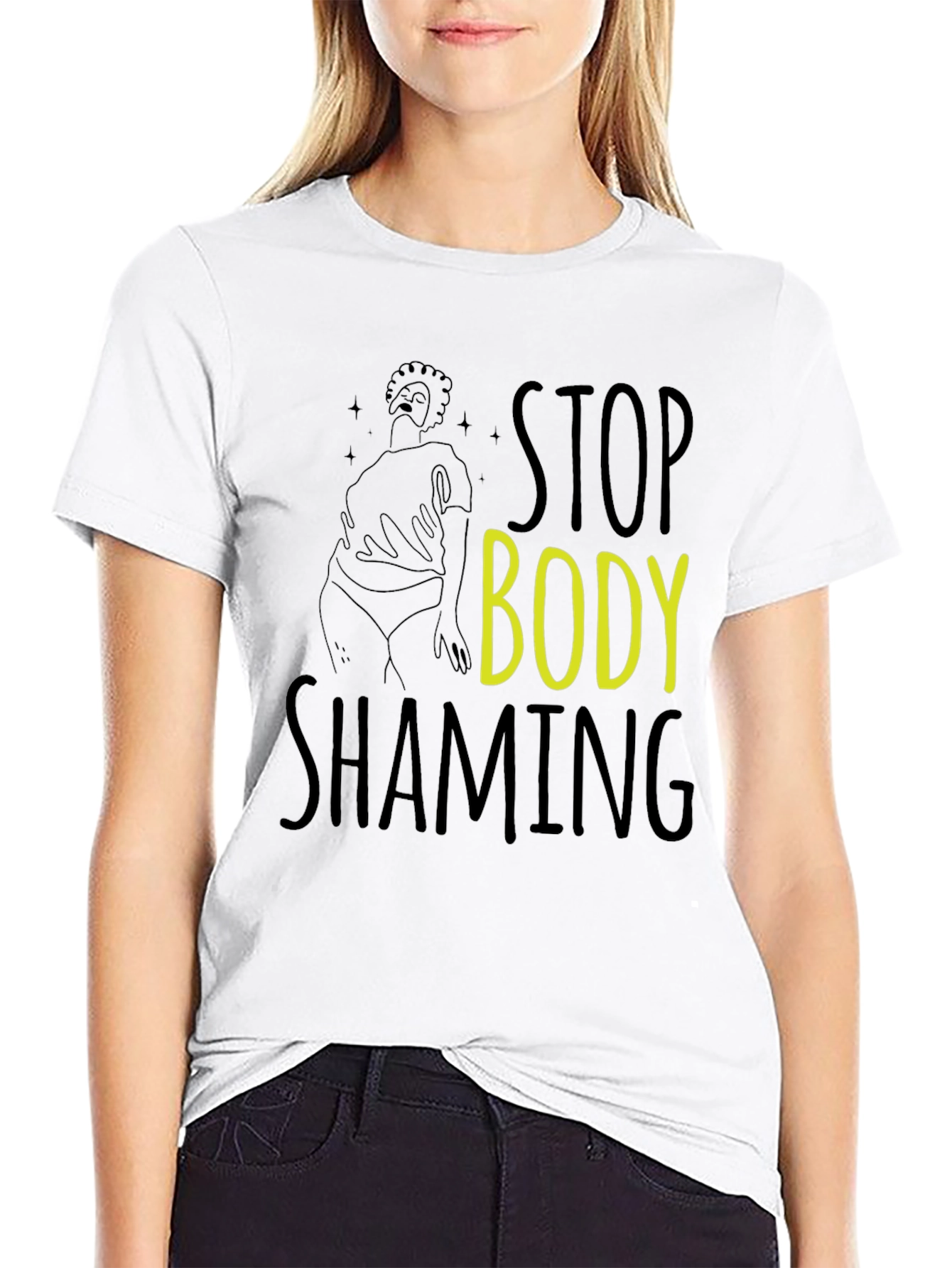 Stop Body Shaming Graphic Tee