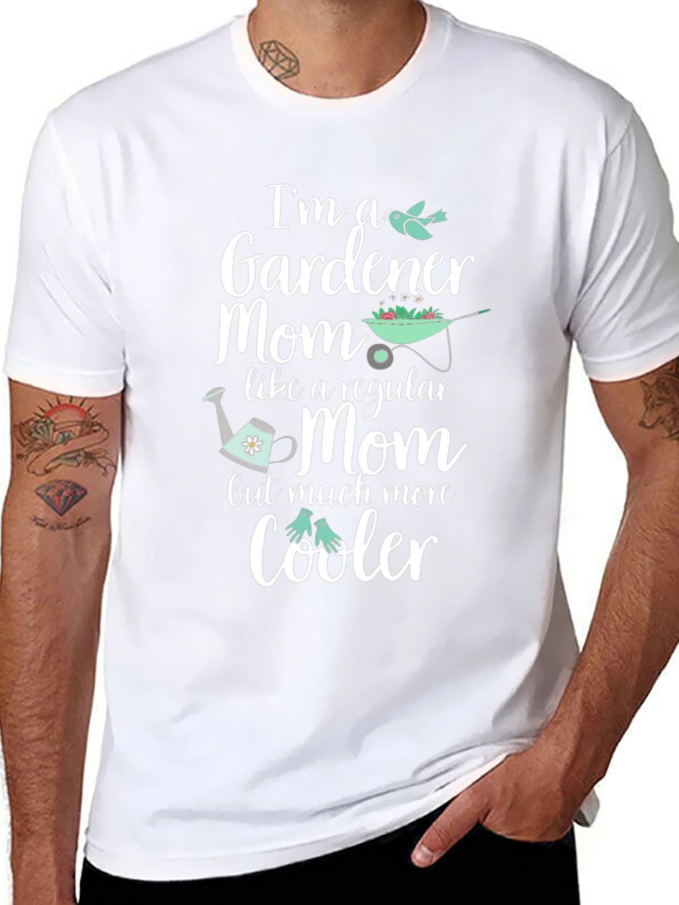 Gardener Mom T-Shirt: Cute Gardening Gift for Mothers