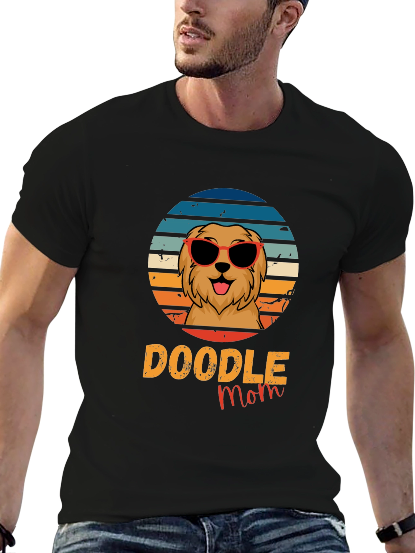 Doodle Mom T-Shirt - Cute Dog Lover Tee