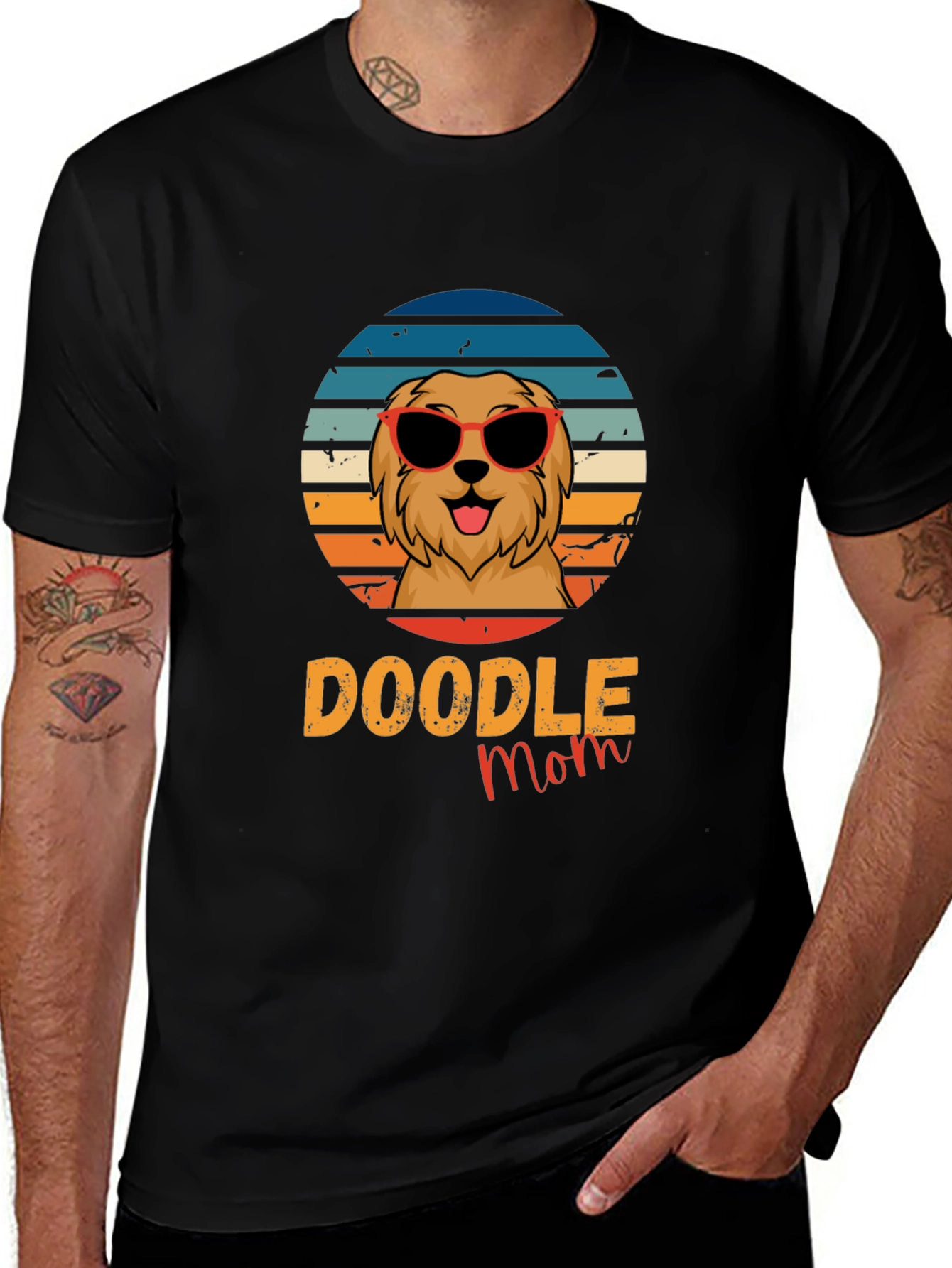 Doodle Mom T-Shirt - Cute Dog Lover Tee