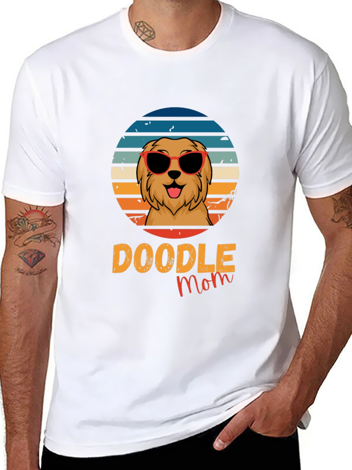 Doodle Mom T-Shirt - Cute Dog Lover Tee