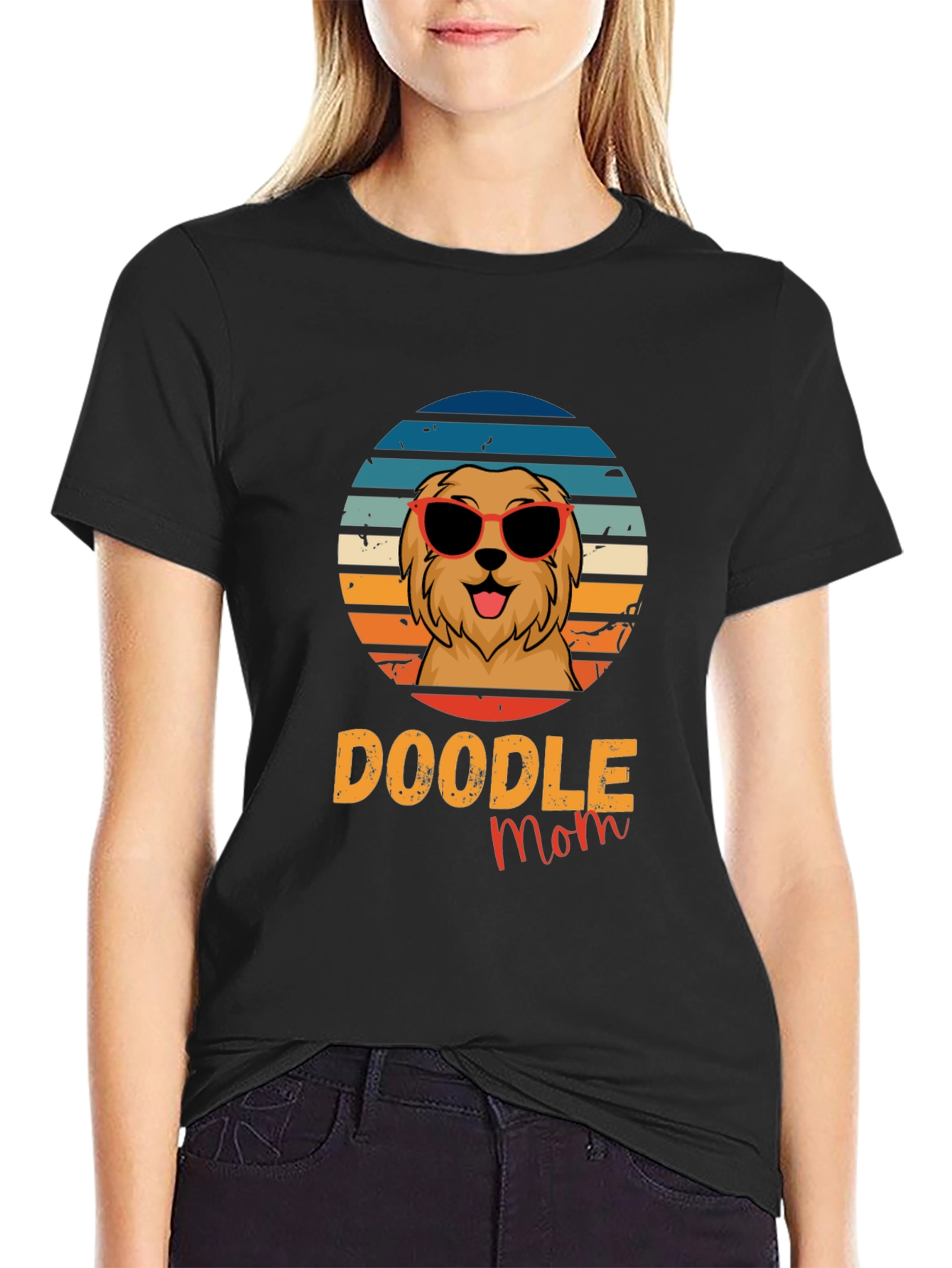 Doodle Mom T-Shirt - Cute Dog Lover Tee