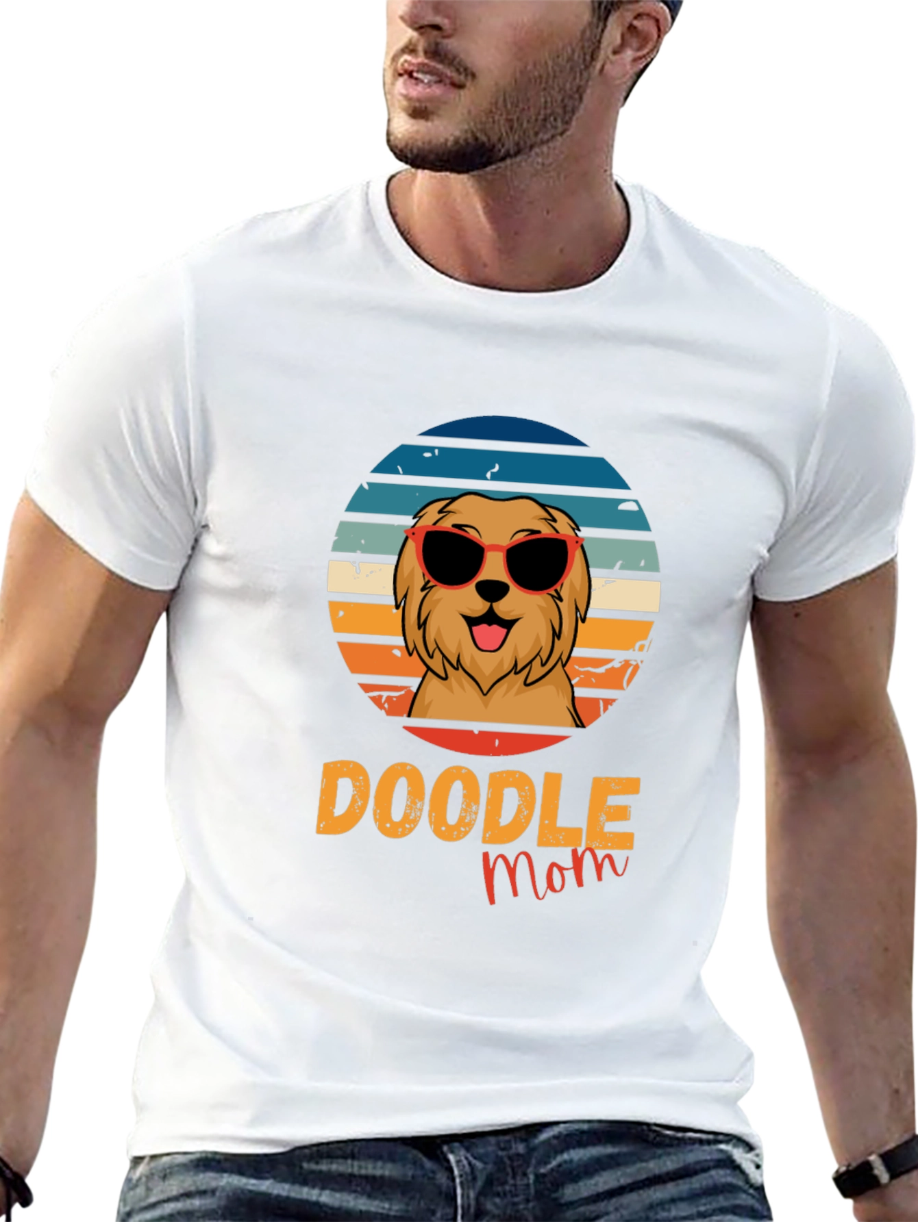 Doodle Mom T-Shirt - Cute Dog Lover Tee