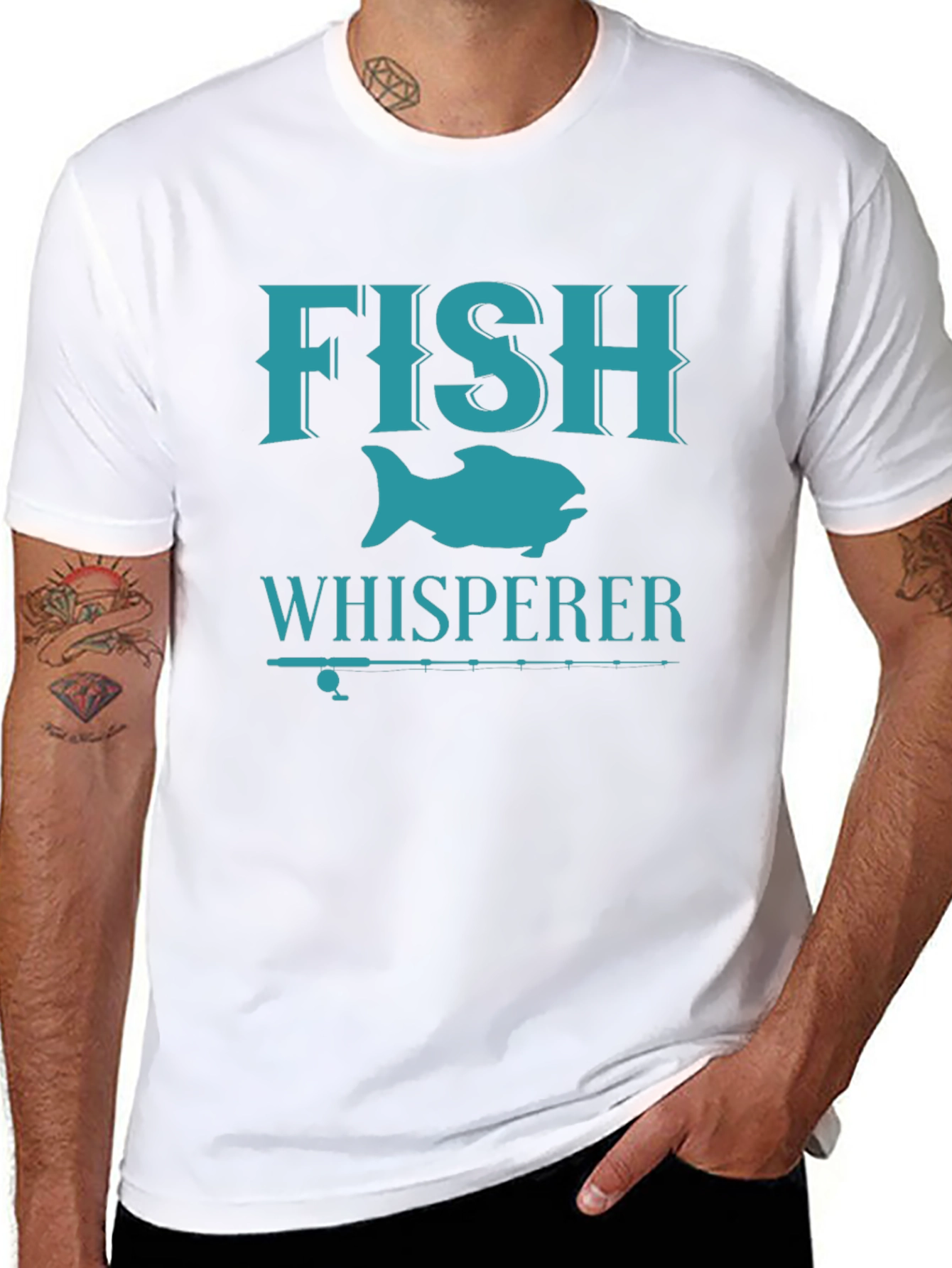 Fish Whisperer Graphic Tee - Anglers Delight