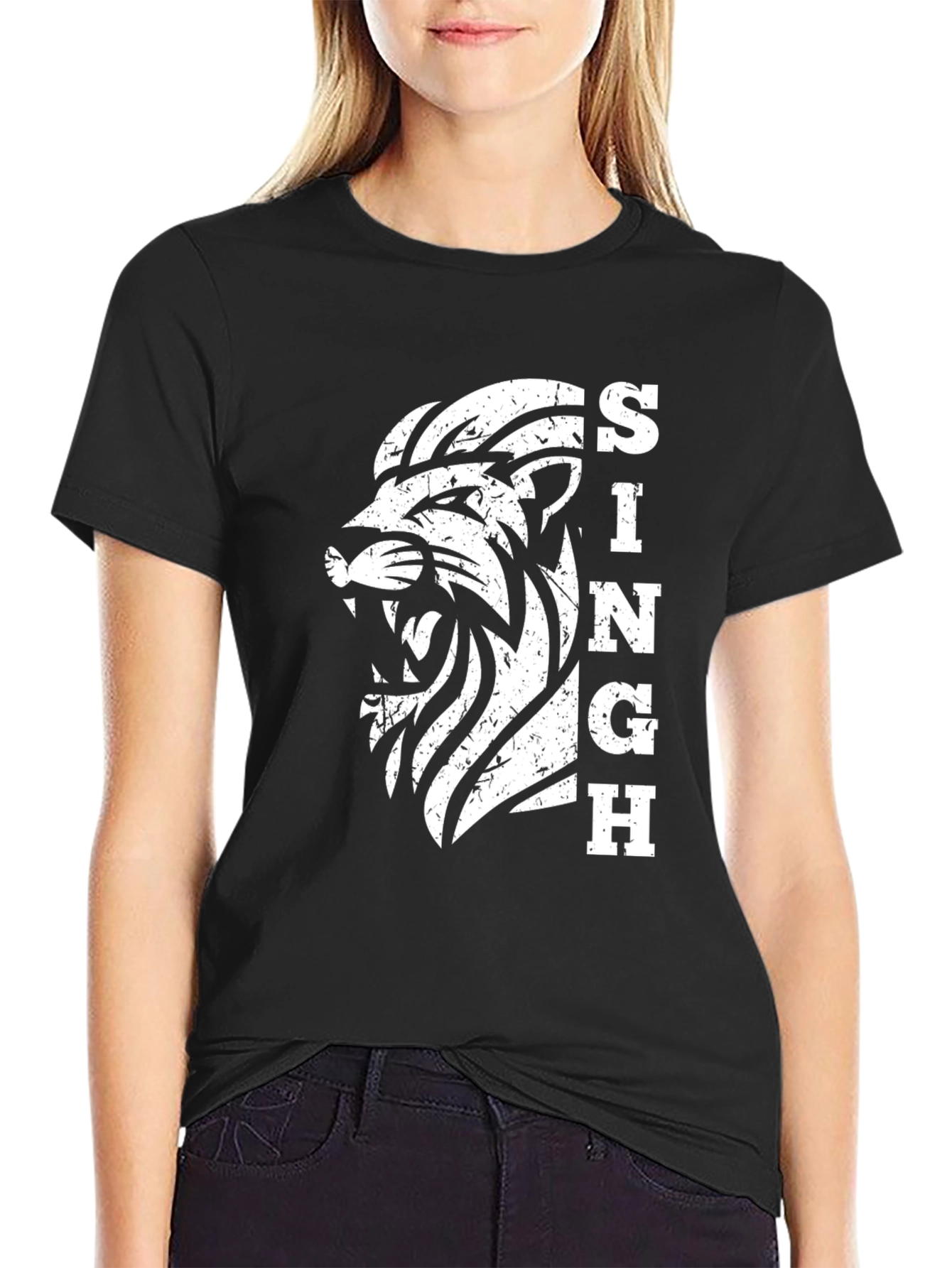 Lion SINGH Graphic T-Shirt
