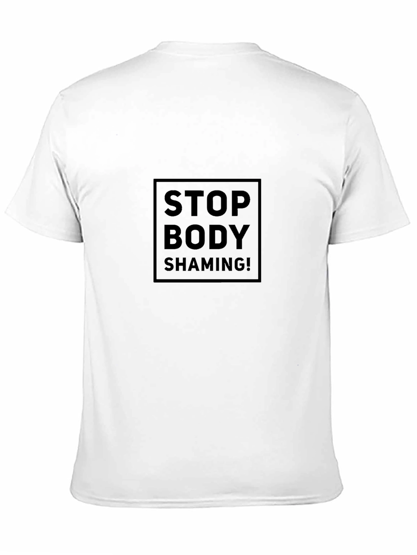 Stop Body Shaming Black T-Shirt