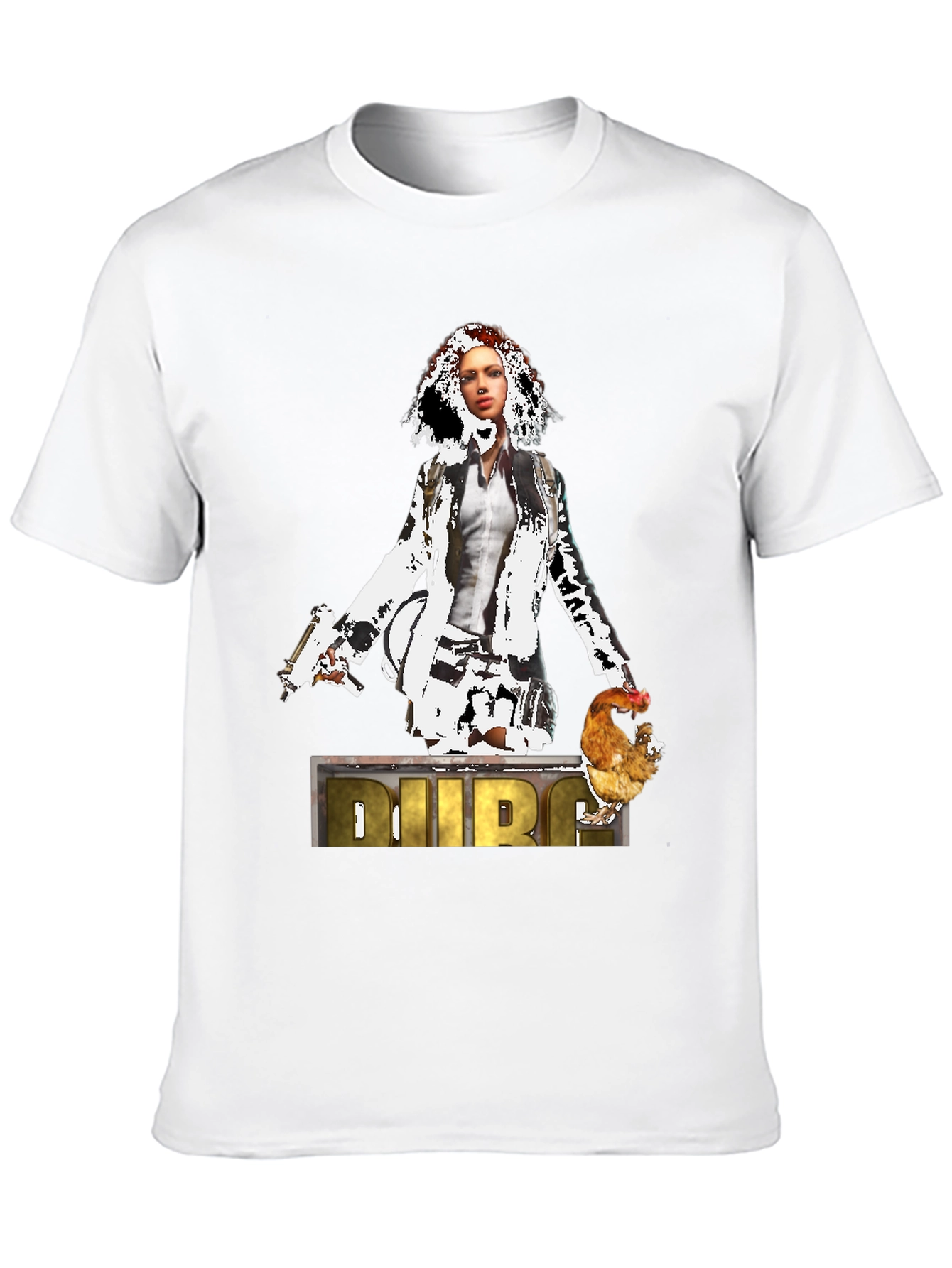 PUBG Chicken Dinner Graphic T-Shirt
