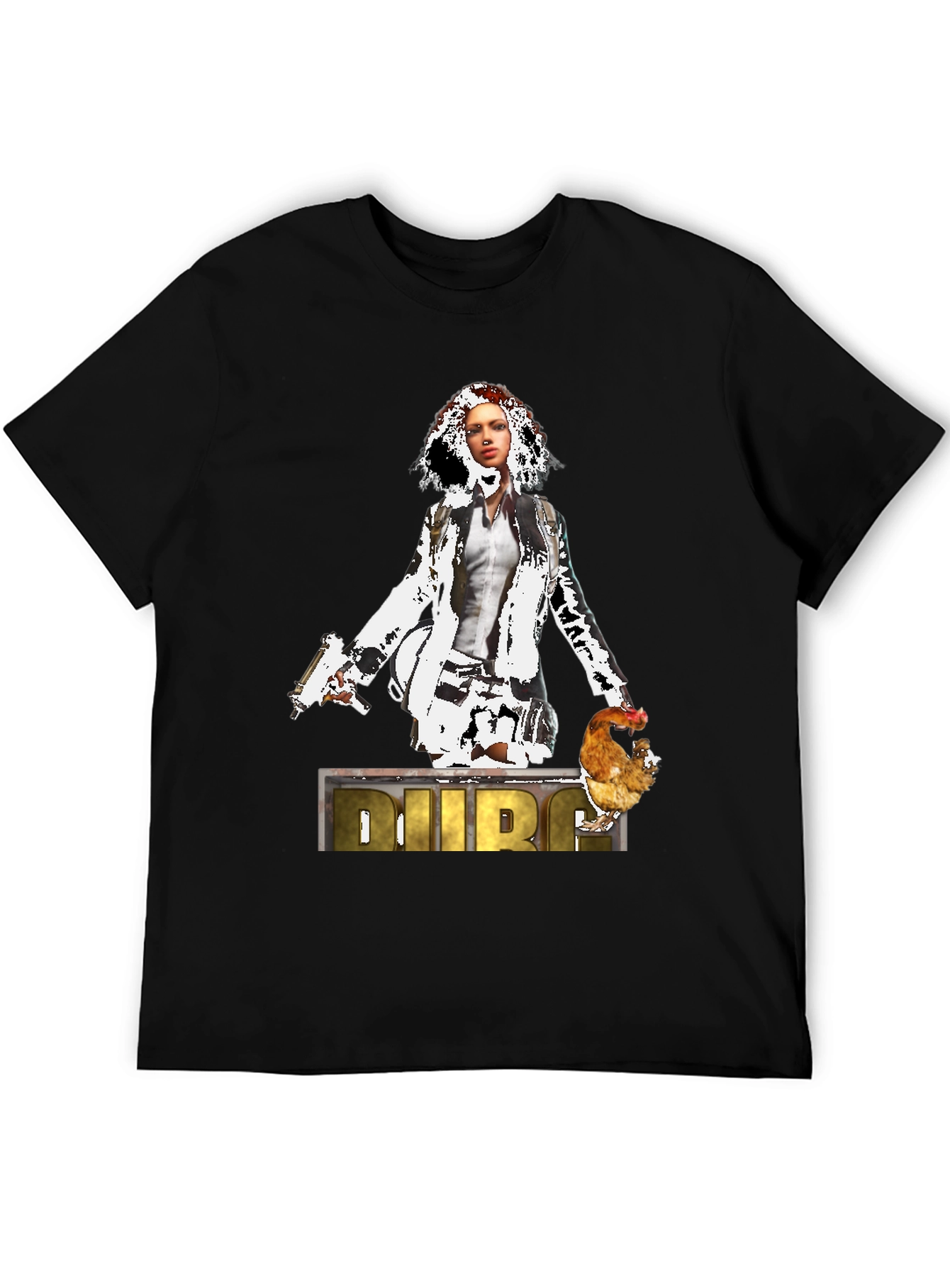 PUBG Chicken Dinner Graphic T-Shirt