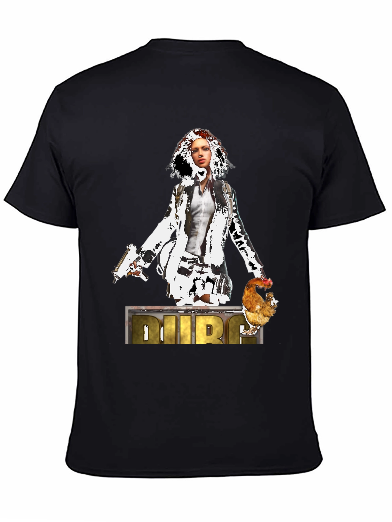 PUBG Chicken Dinner Graphic T-Shirt