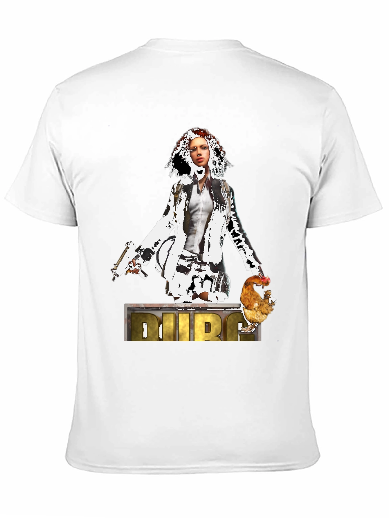 PUBG Chicken Dinner Graphic T-Shirt