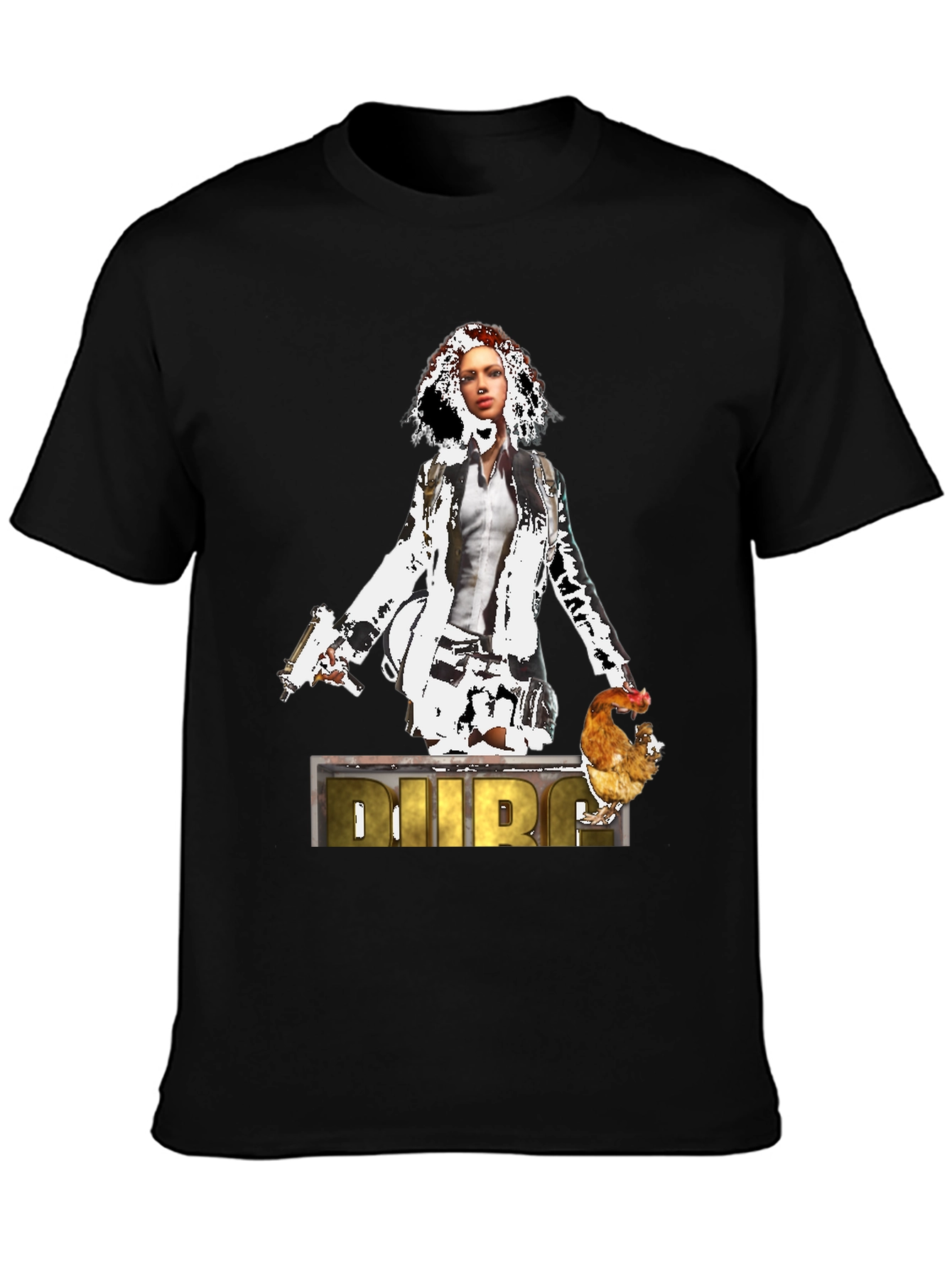 PUBG Chicken Dinner Graphic T-Shirt