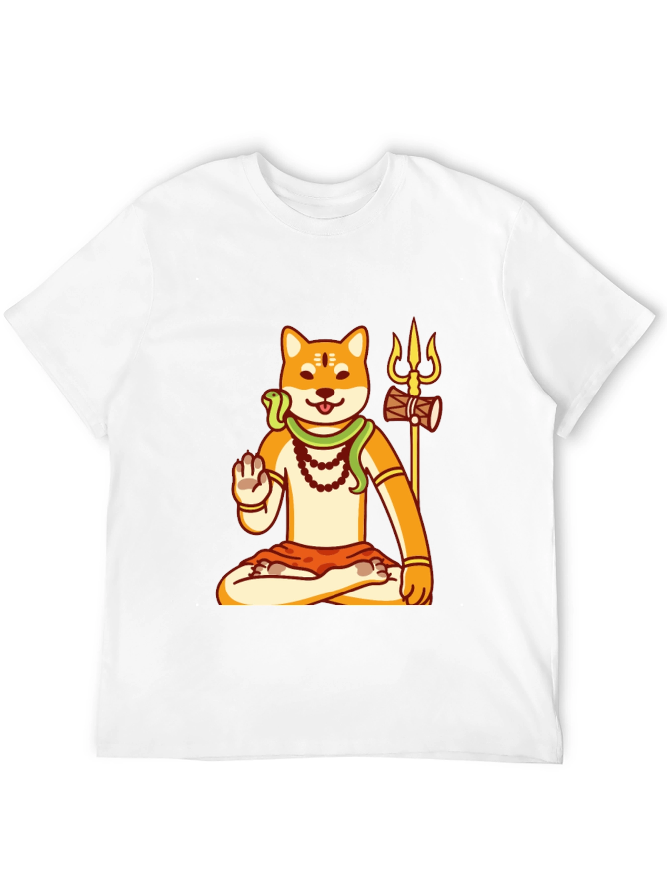 Shiba Inu Shiva T-Shirt - Meditating Doge Tee