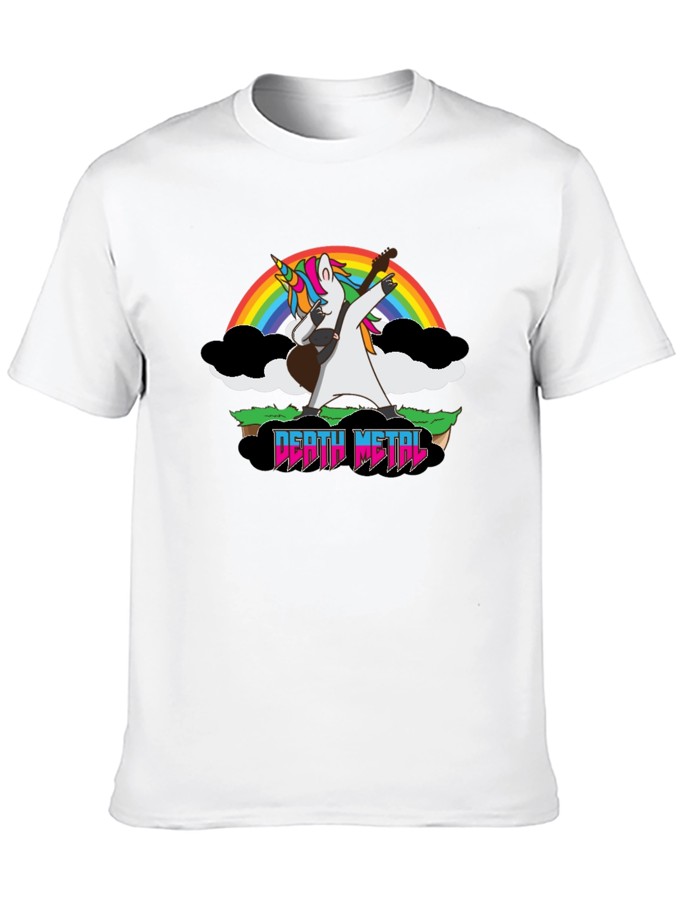 Unicorn Death Metal Rainbow T-Shirt