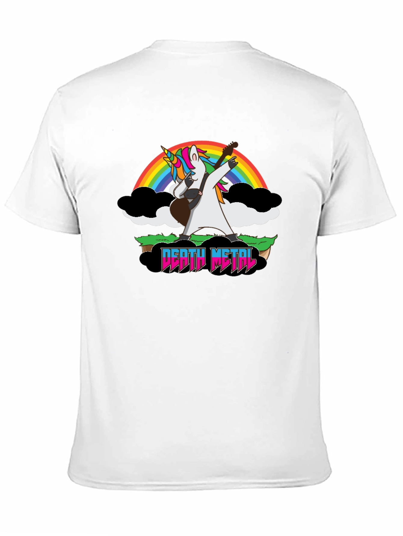 Unicorn Death Metal Rainbow T-Shirt