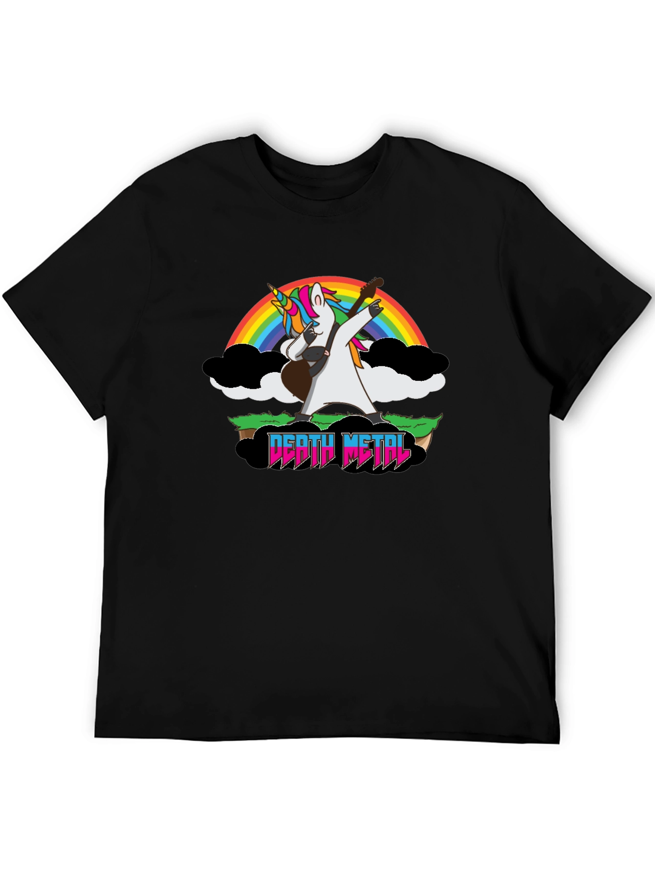 Unicorn Death Metal Rainbow T-Shirt