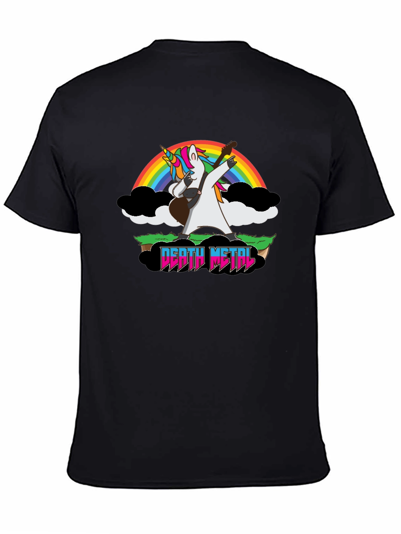 Unicorn Death Metal Rainbow T-Shirt