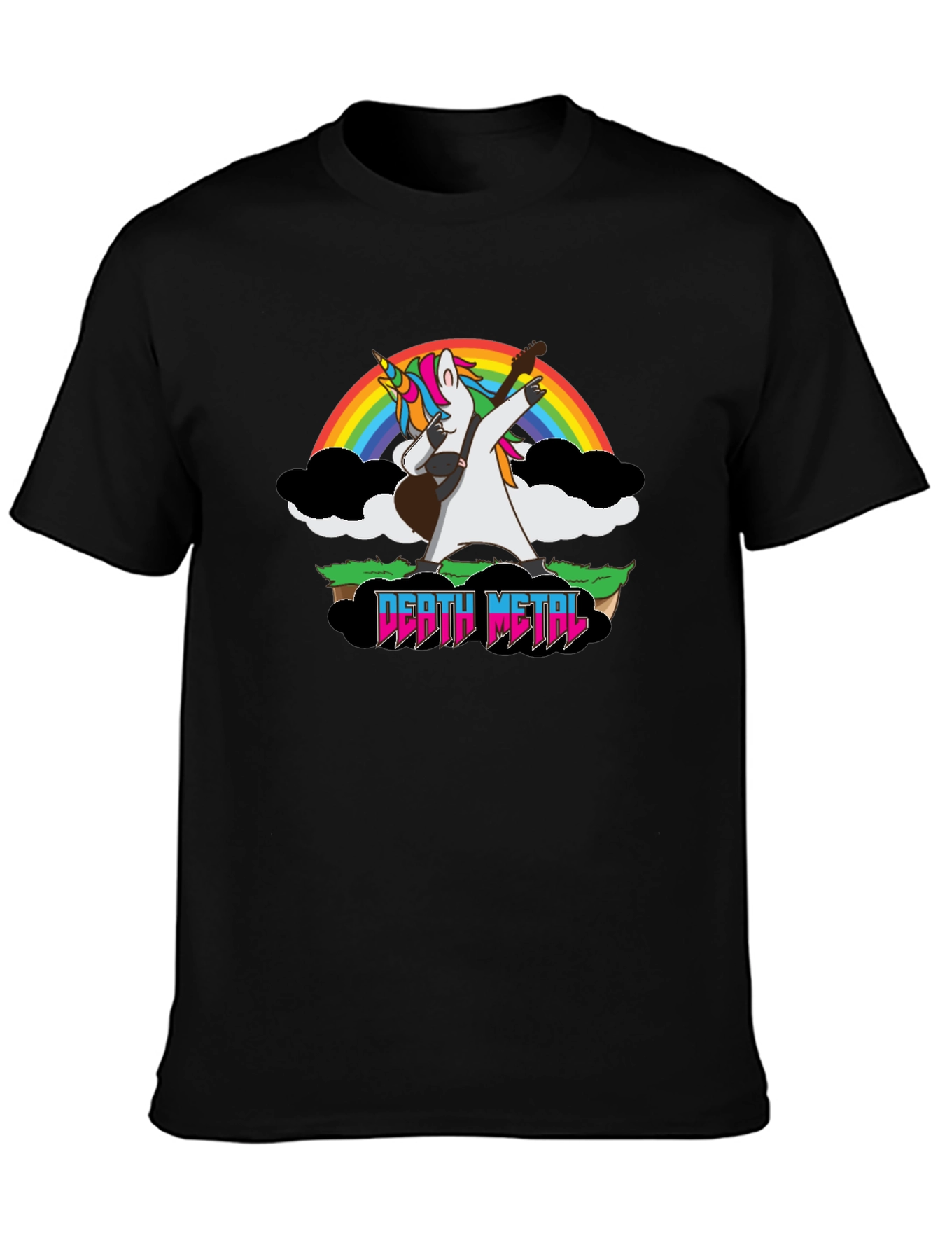 Unicorn Death Metal Rainbow T-Shirt