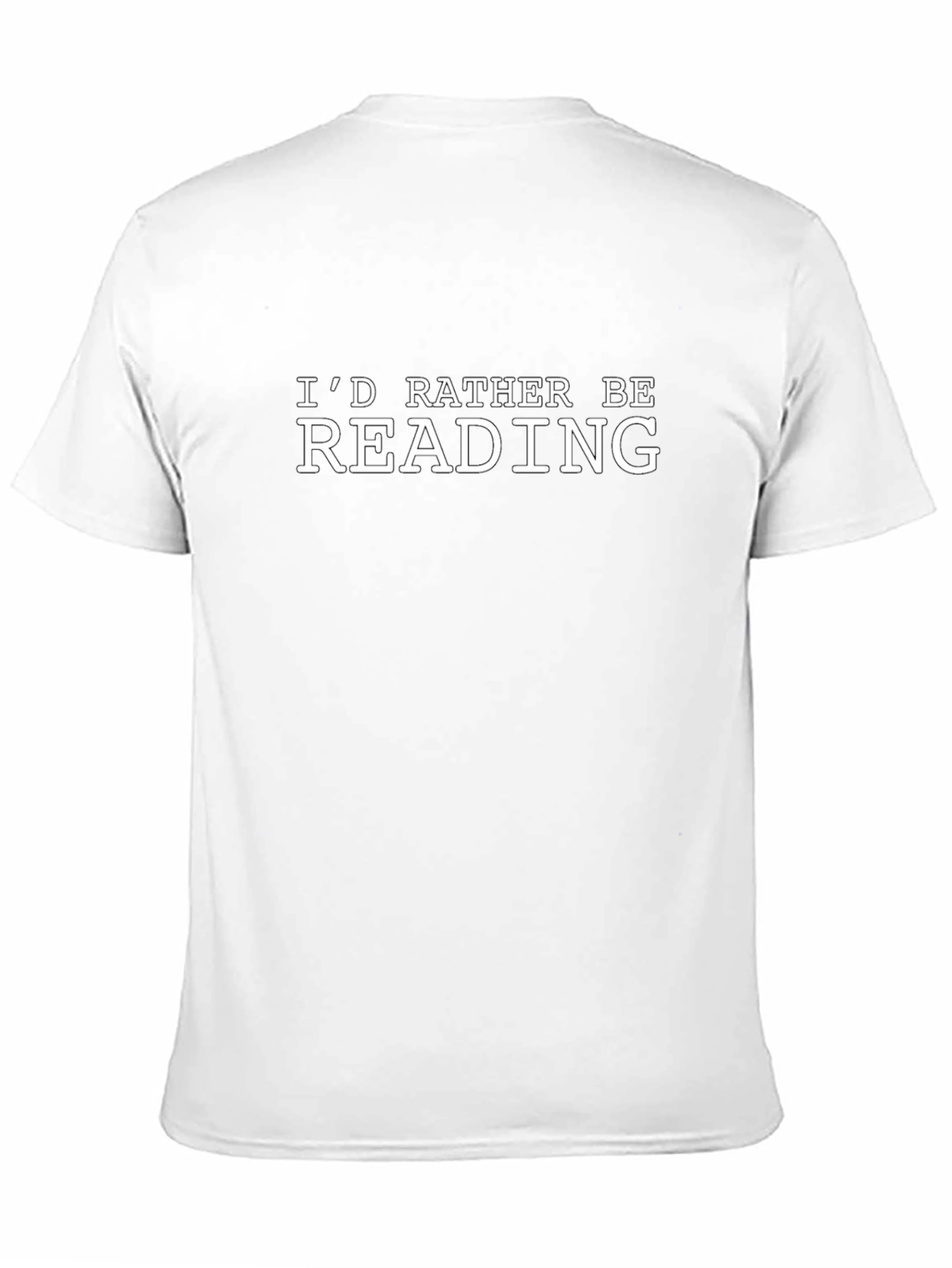 Id Rather Be Reading Black Graphic T-Shirt