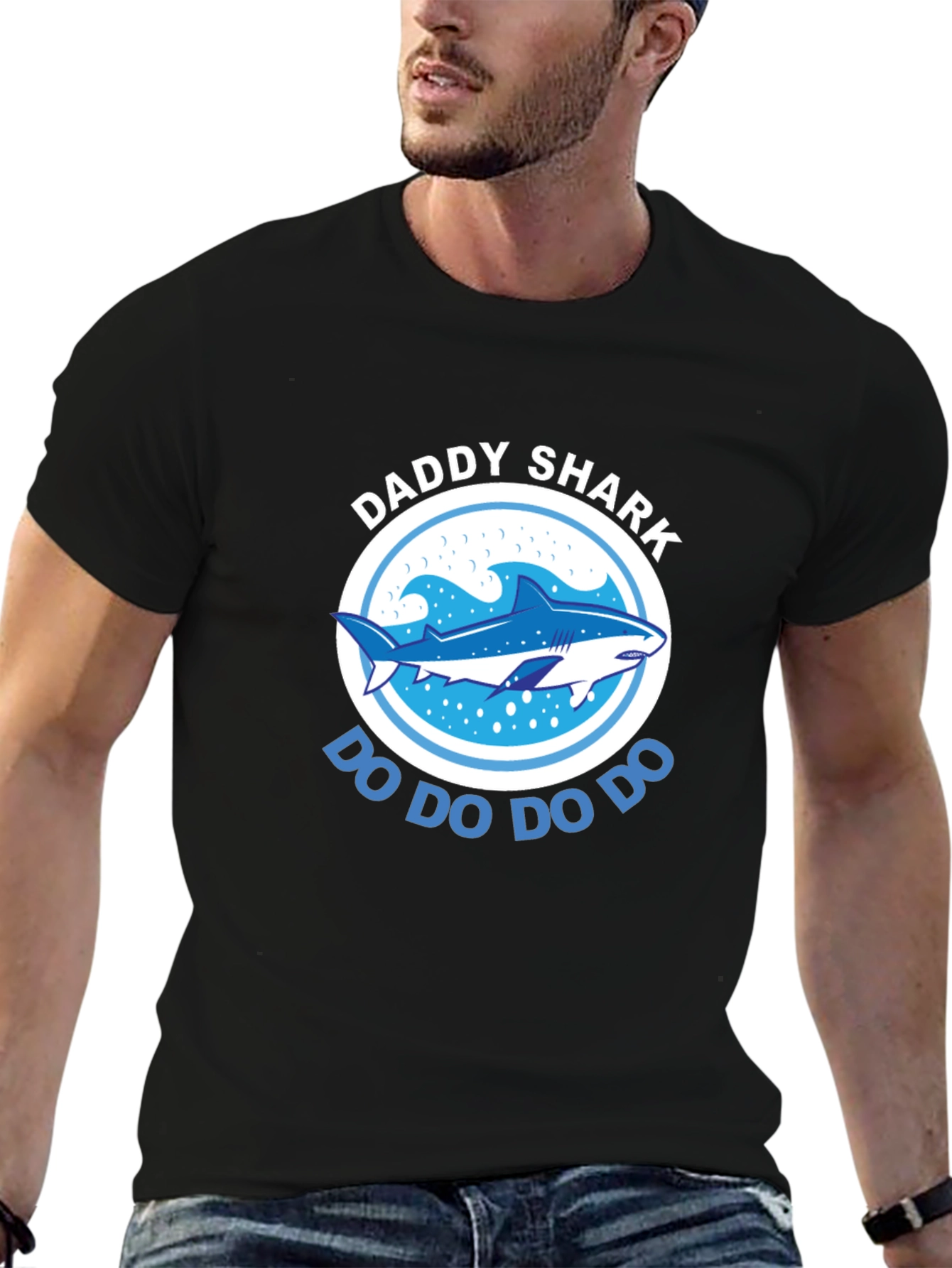 Daddy Shark T-Shirt: Cute Family Matching Tee