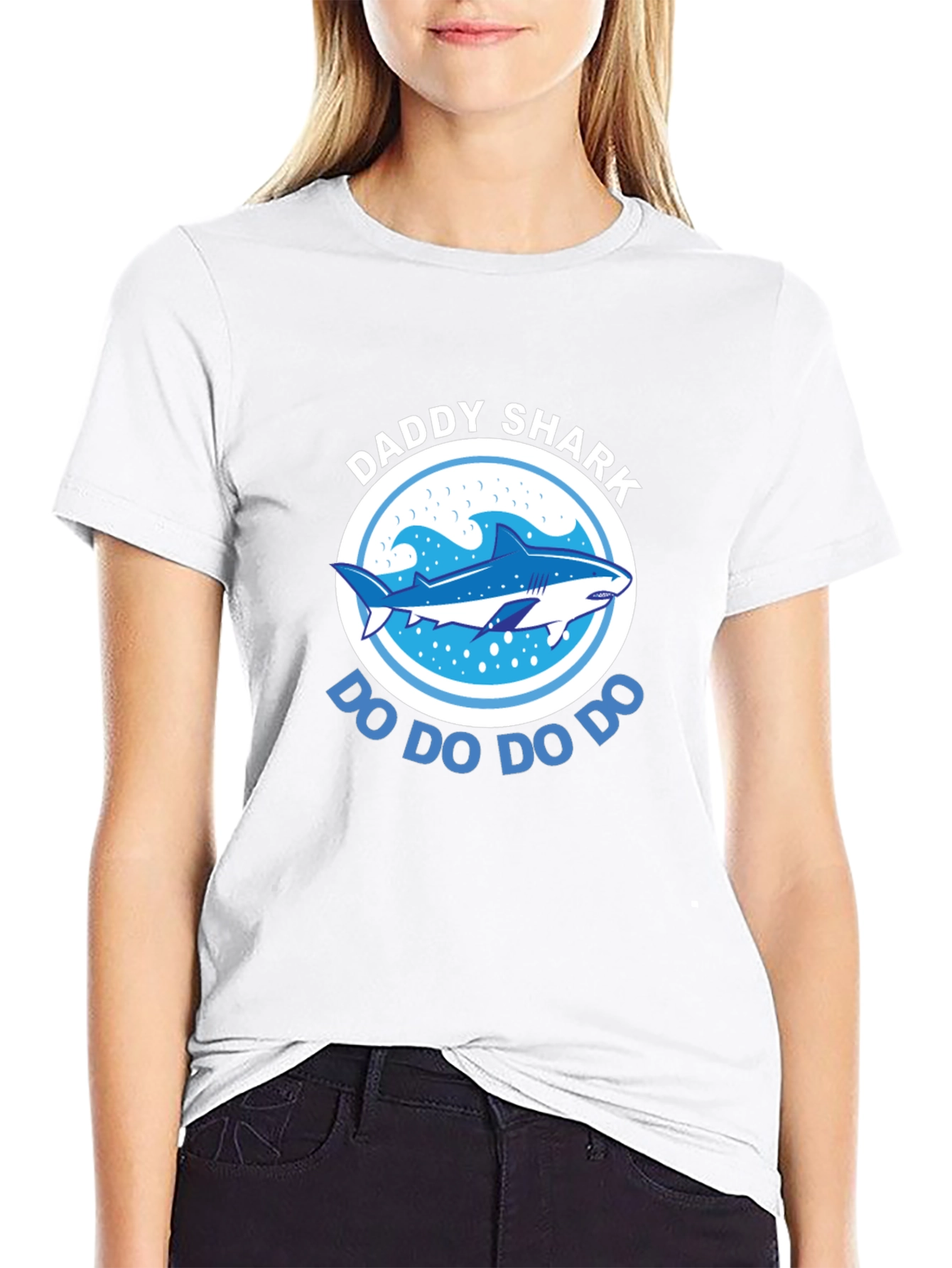 Daddy Shark T-Shirt: Cute Family Matching Tee