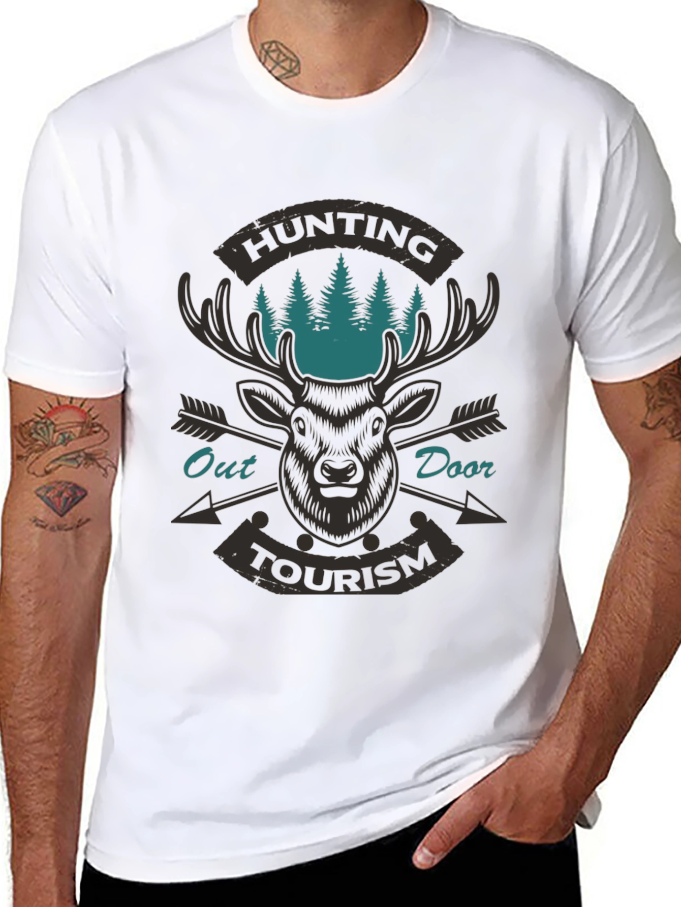 Hunting Outdoor Tourism T-Shirt